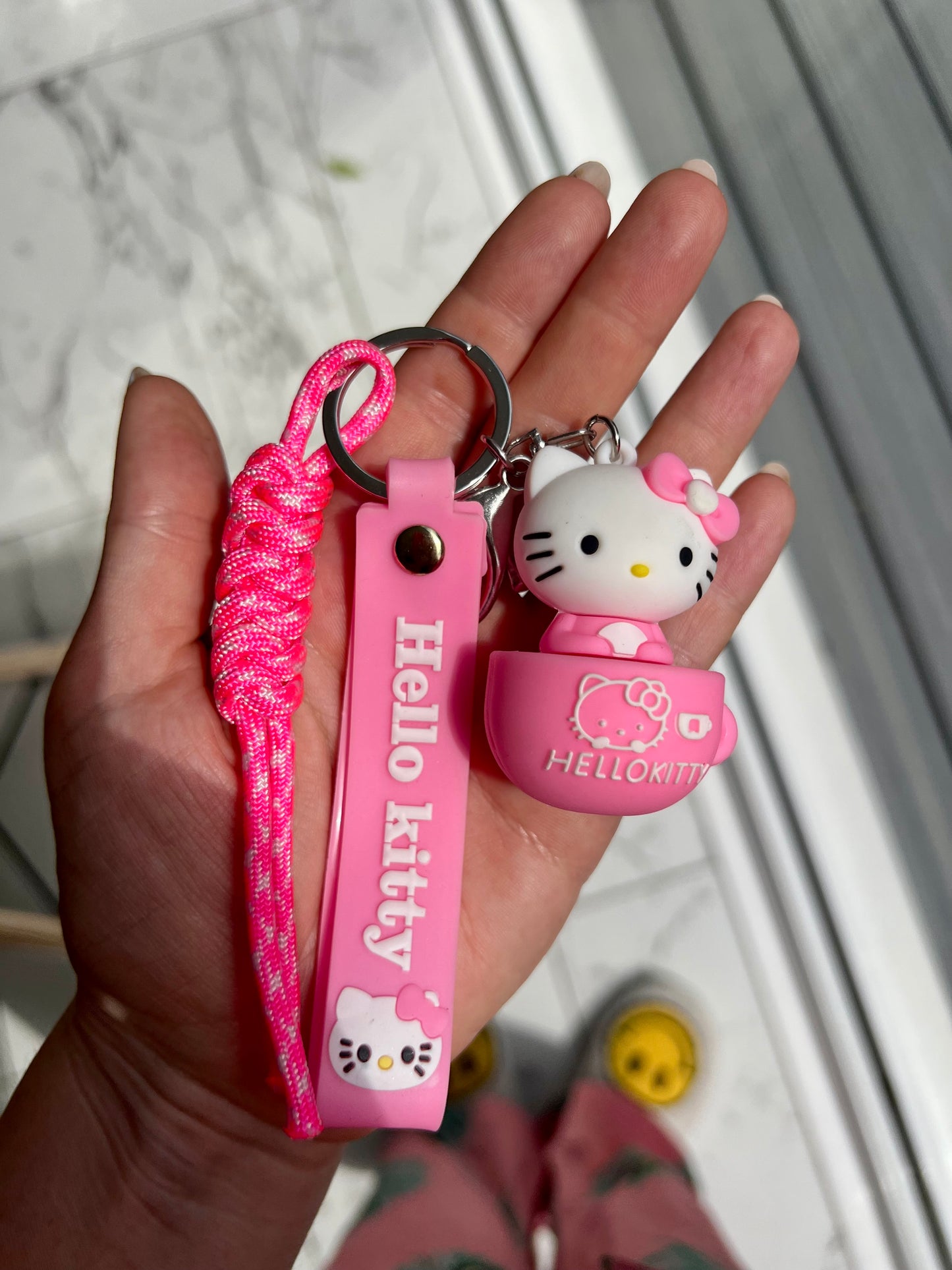 Pink Hello Kitty Bag Charm