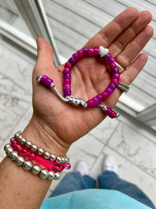 Pink Forte Gemstone Bracelet 💘