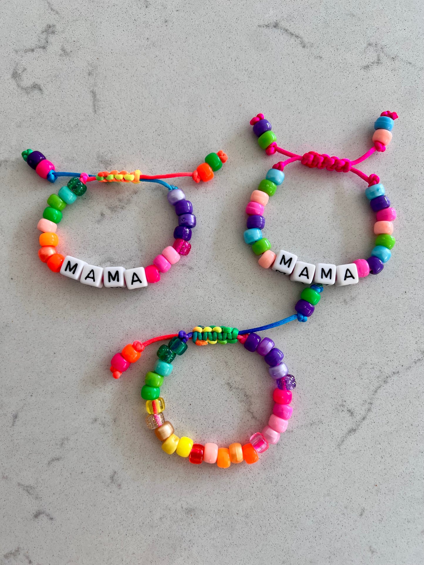 Rainbow Beaded Bracelet 2.0