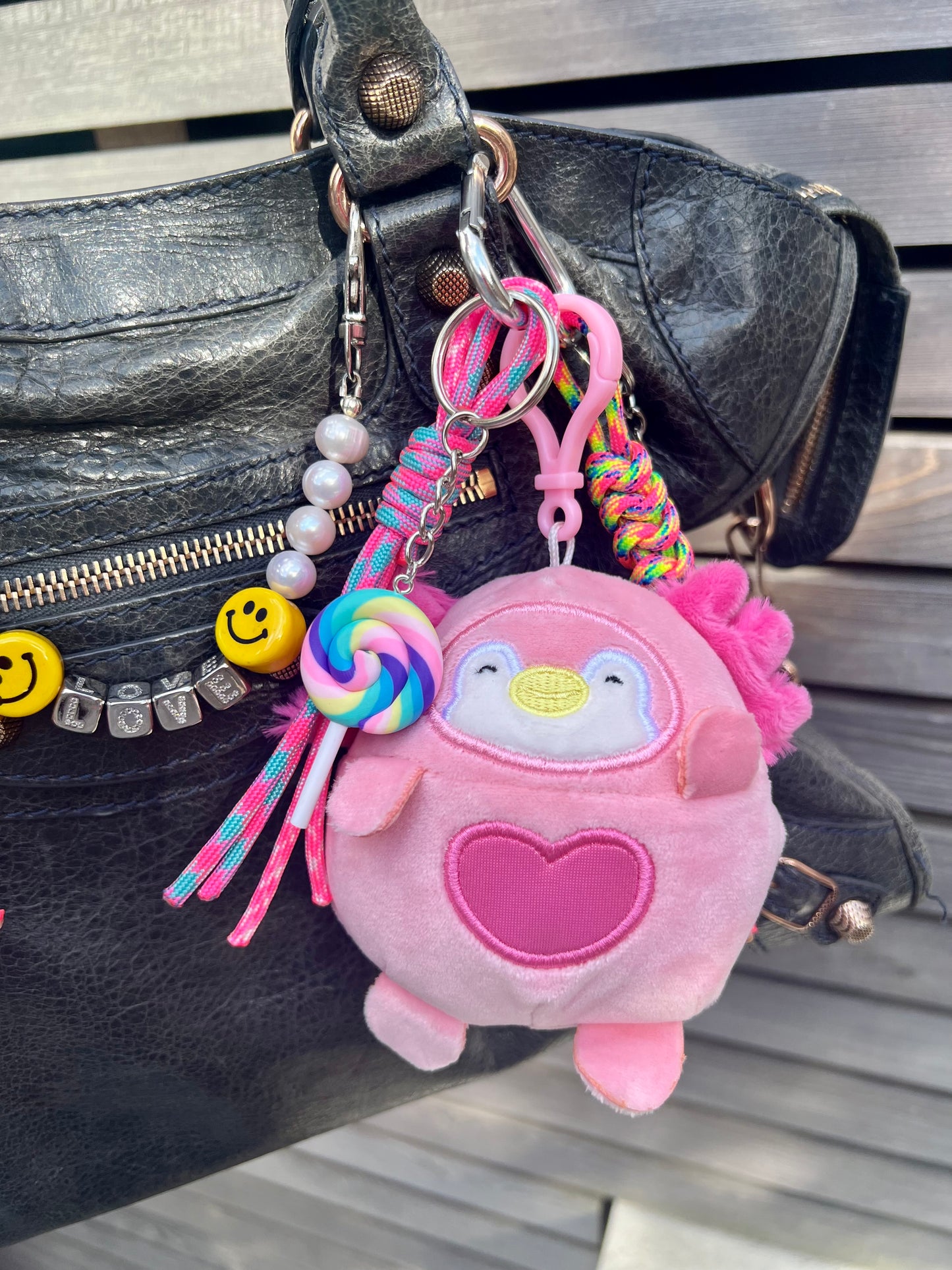 Lolly Key Ring (Pastel)