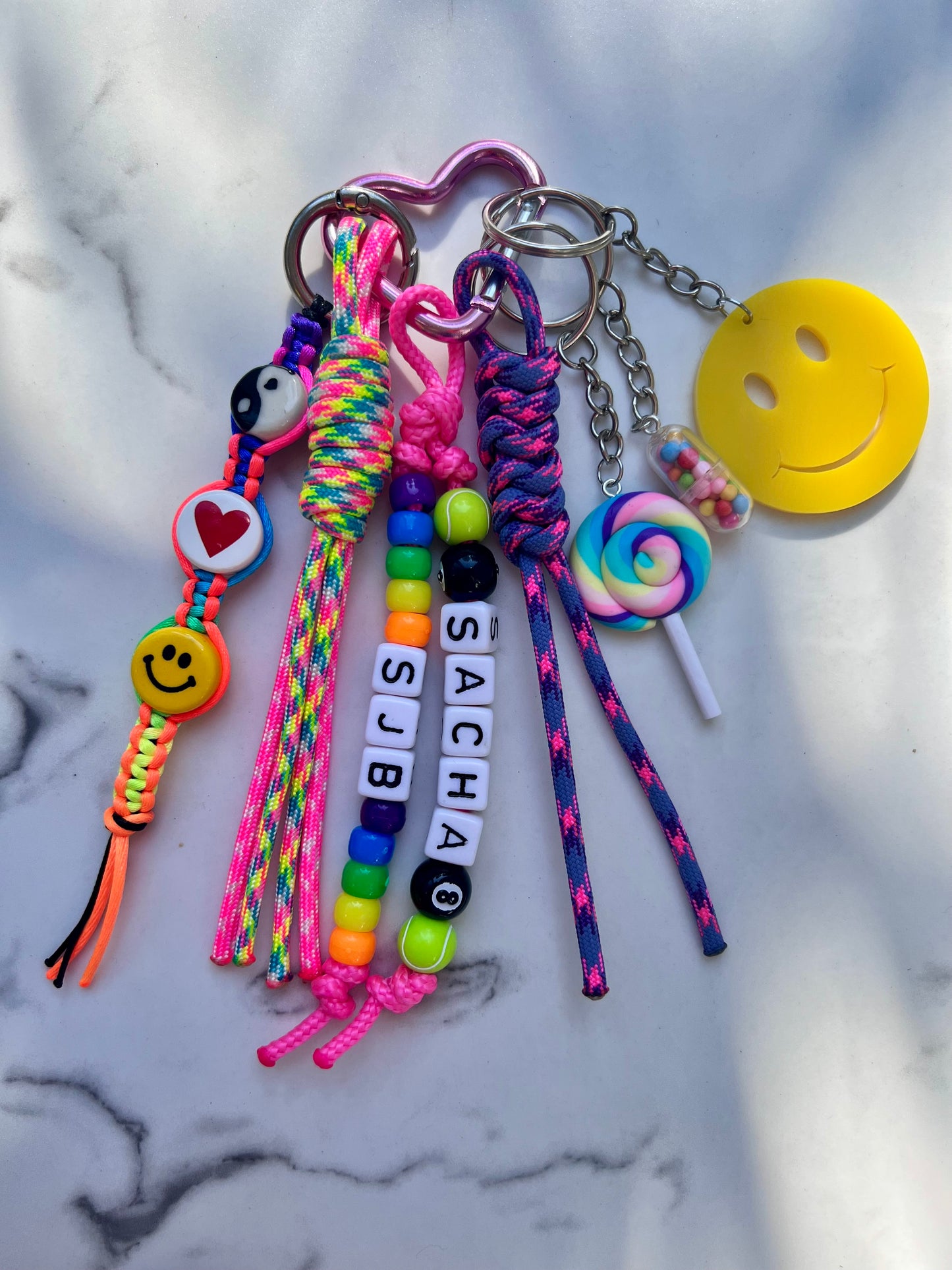 Lolly Key Ring (Pastel)