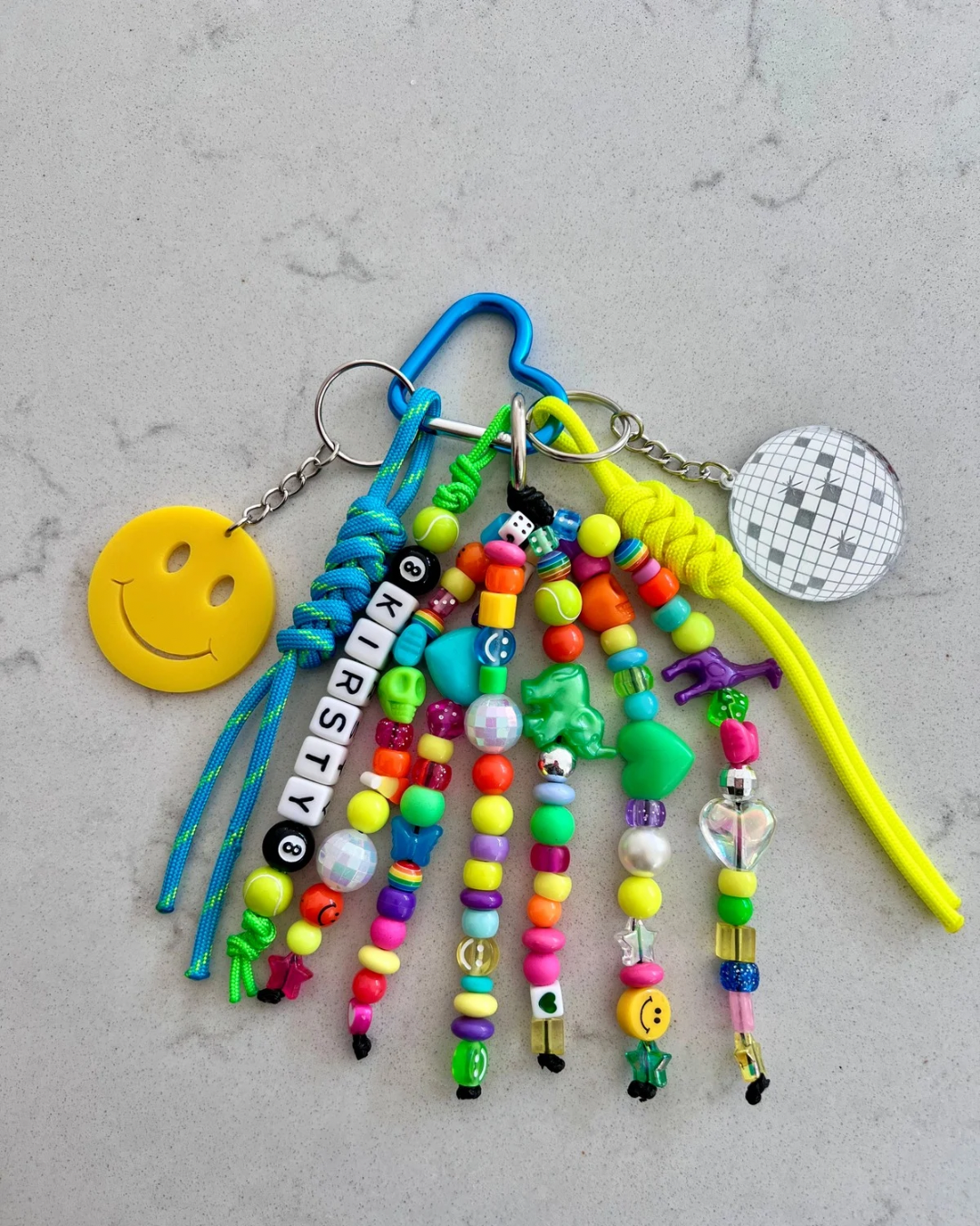 Smiley Key Ring