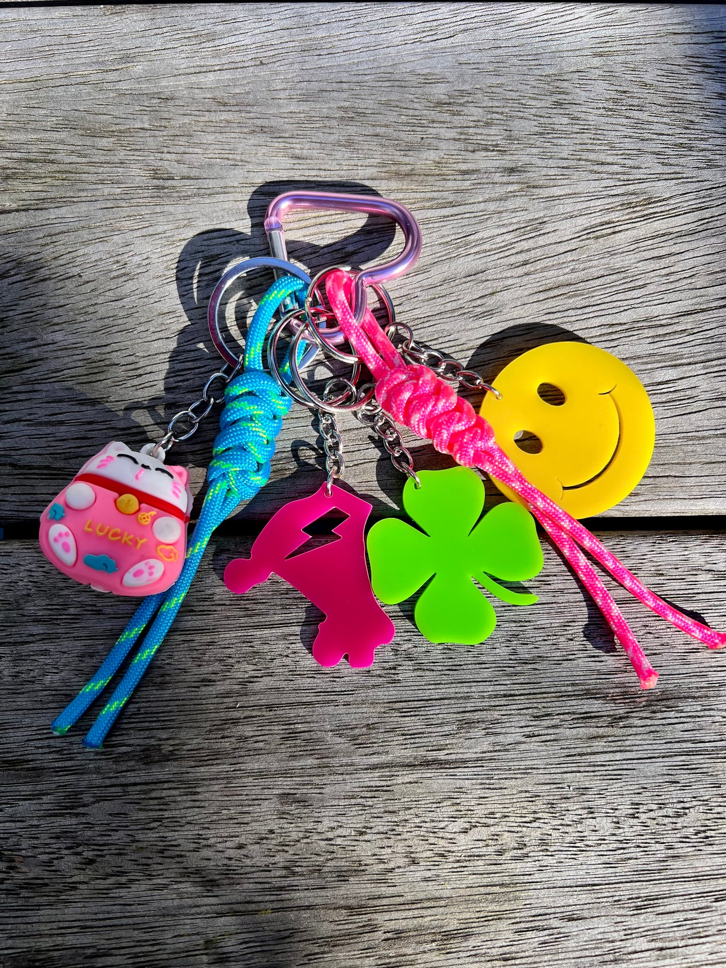 Lucky Cat Bag Charm