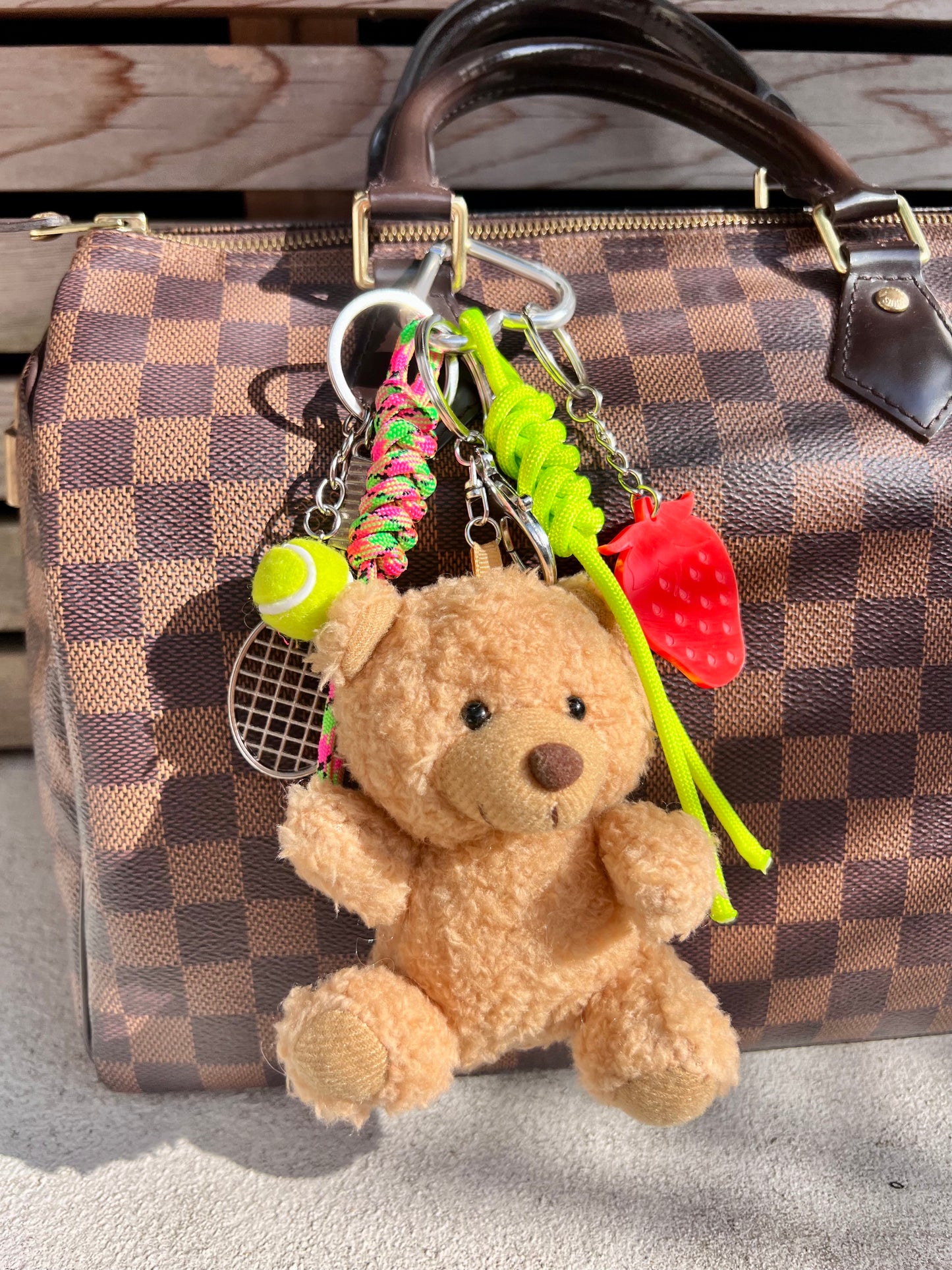 Wimbledon Ted Bag Charm
