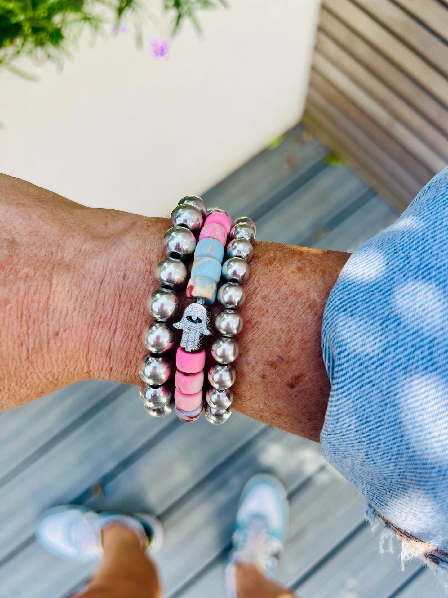 Jasper Gemstone Bracelet π©·ππ