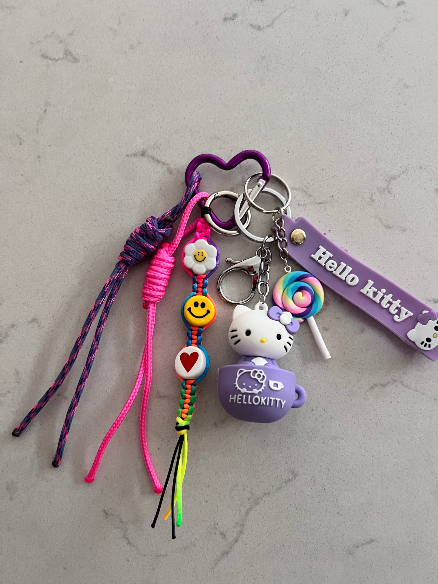 Lolly Key Ring (Pastel)