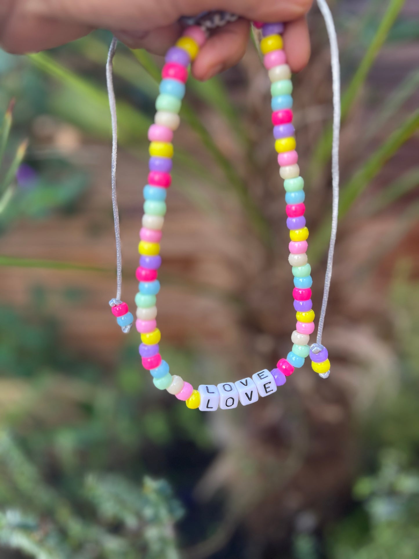Pastel LOVE Necklace 📿🍭