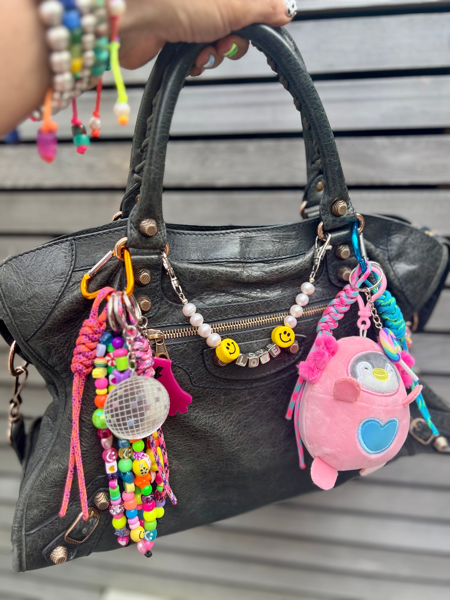 Roller Disco Queen Bag Charm