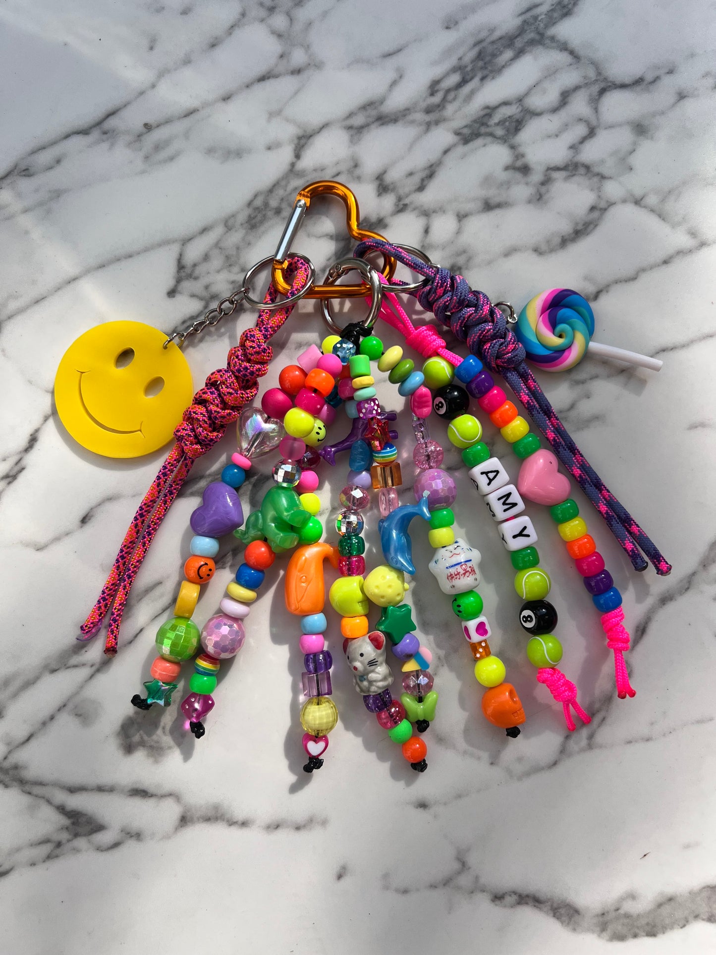 Smiley Key Ring