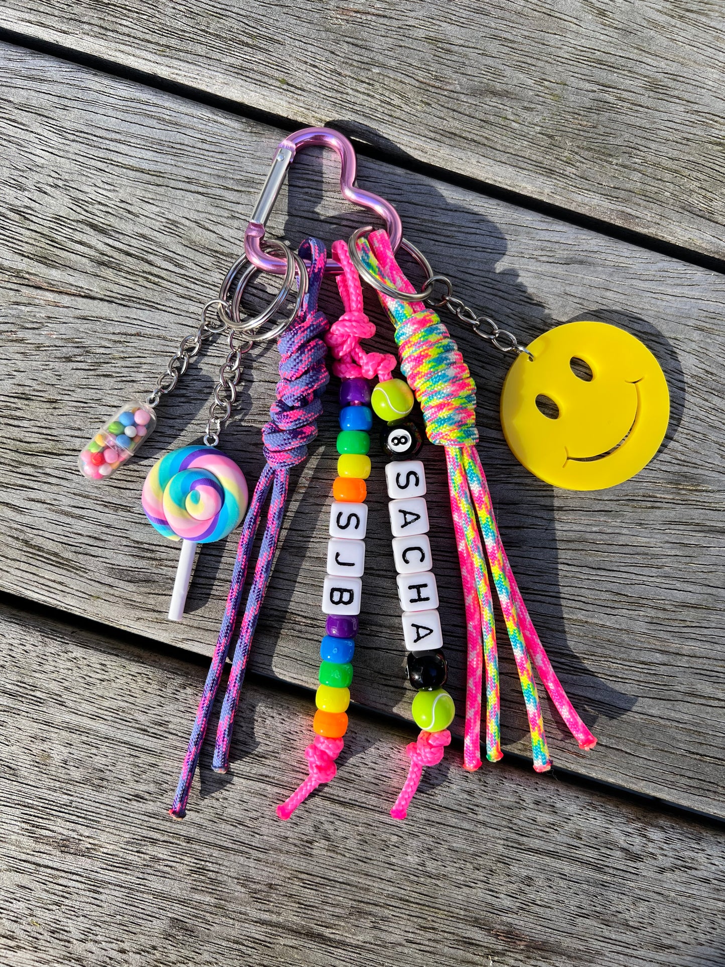 Lolly Key Ring (Pastel)