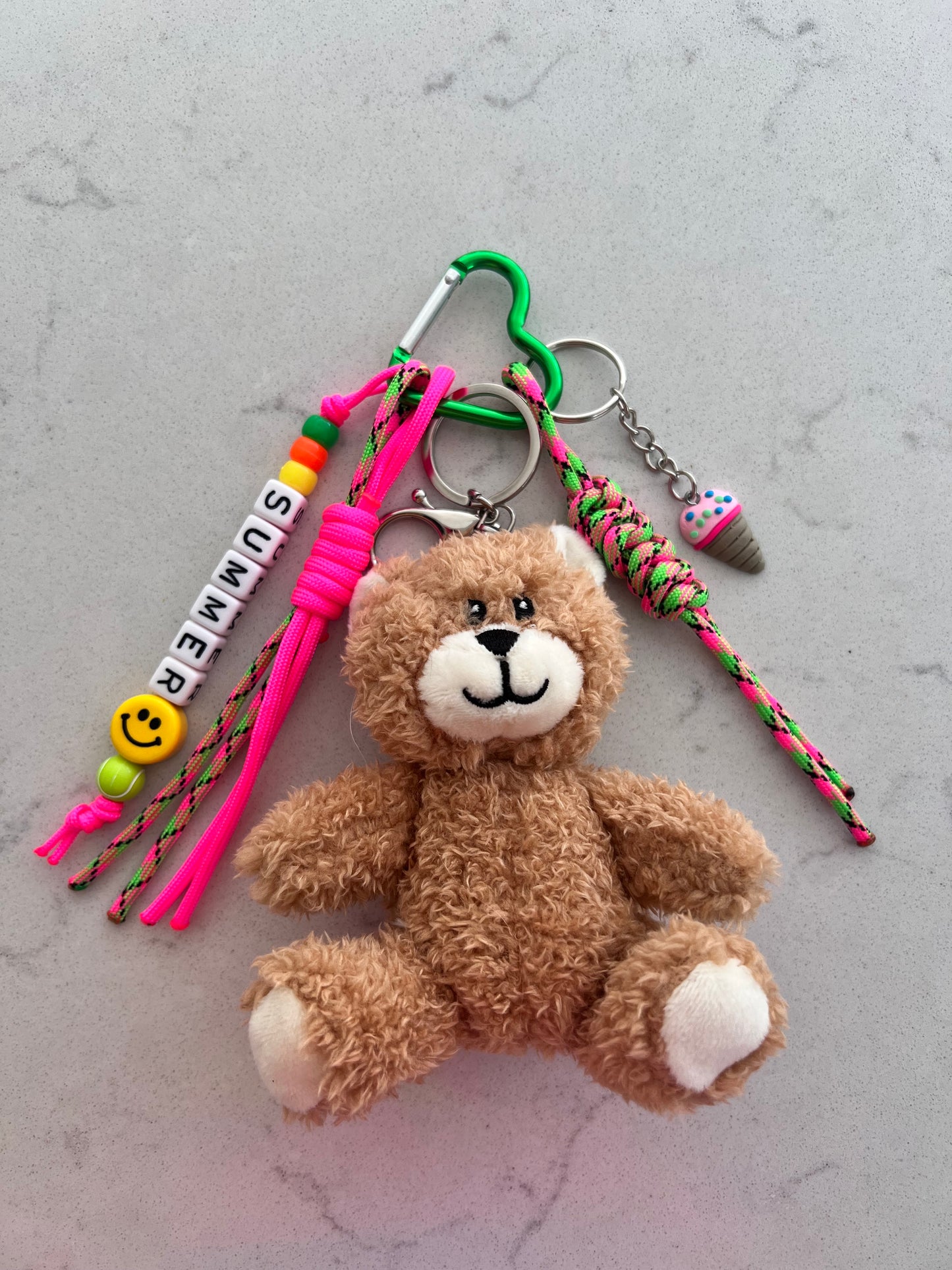 Summer Loving Ted Bag Charm