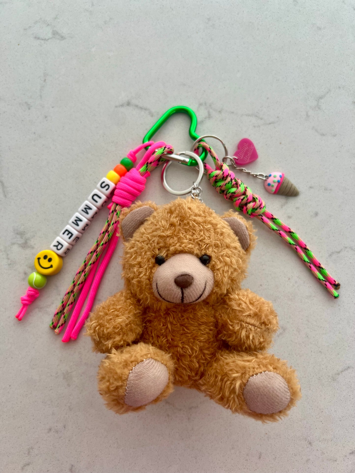 Summer Loving Ted Bag Charm