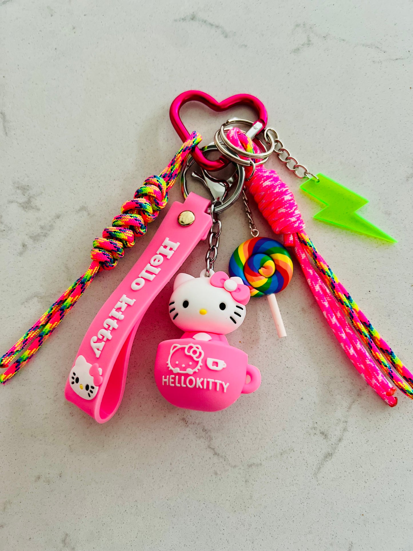 Lolly Key Ring (Bright)