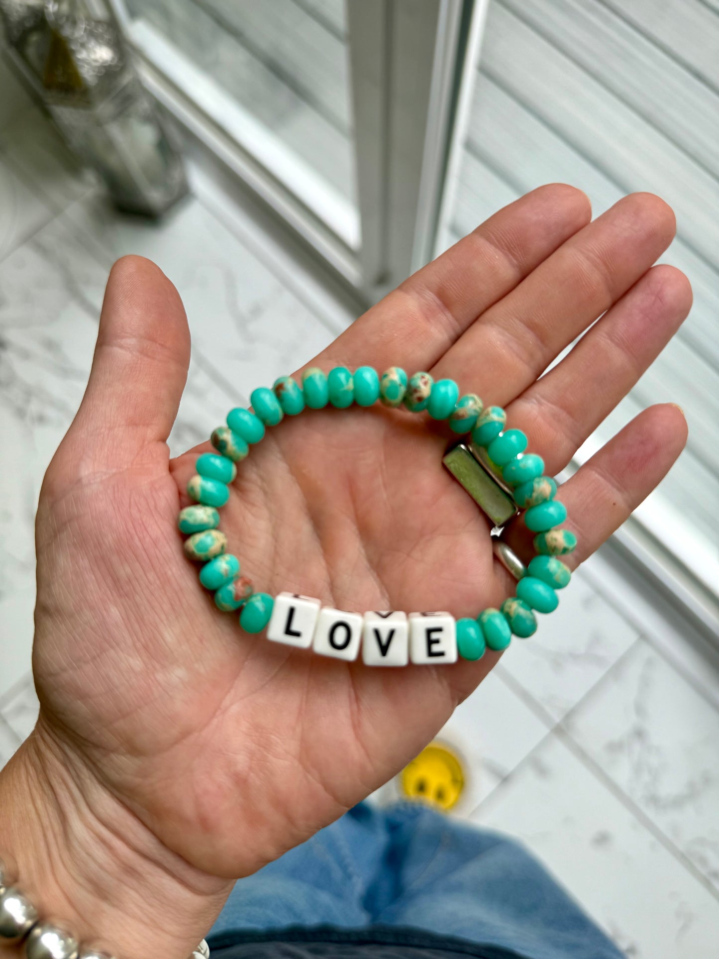 Gemstone LOVE Bracelets