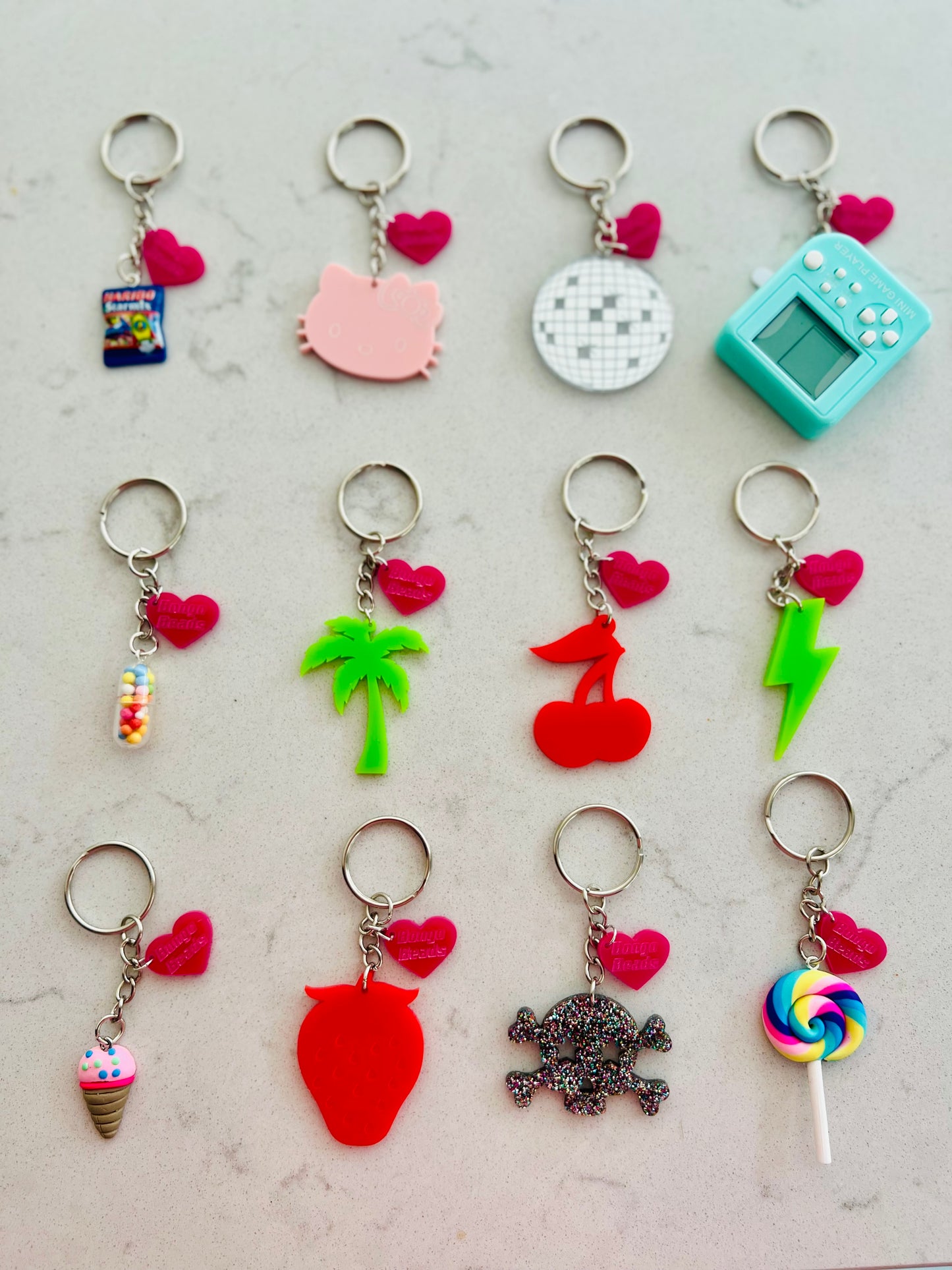 Cherry Key Ring