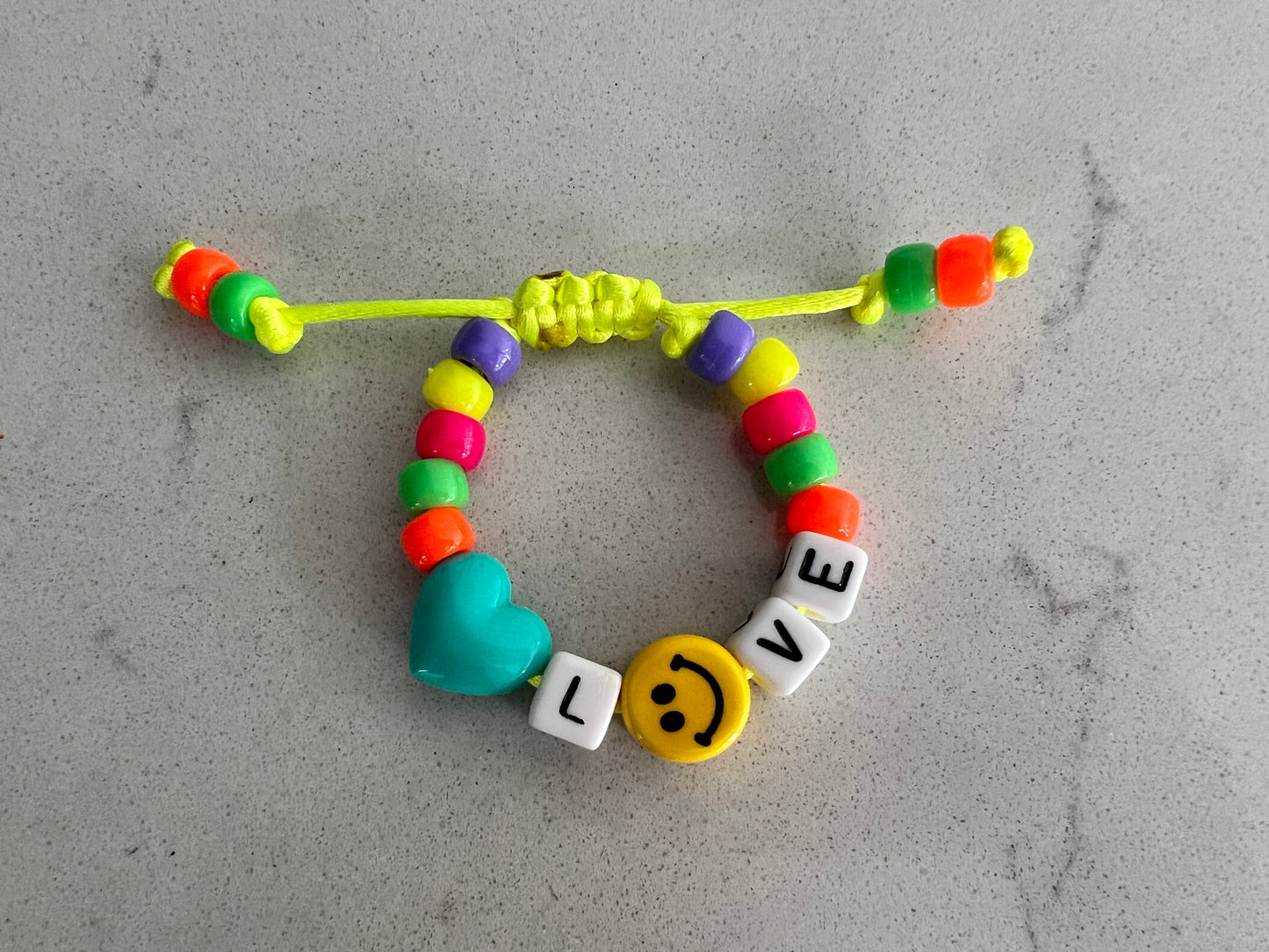 LOVE Macrame Bracelet