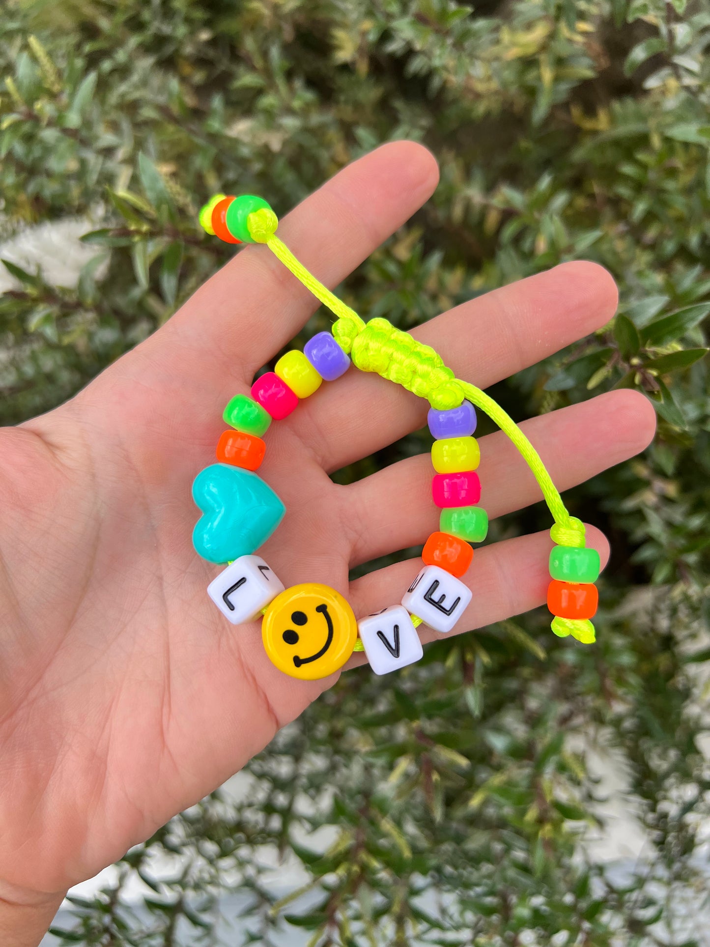 LOVE Macrame Bracelet
