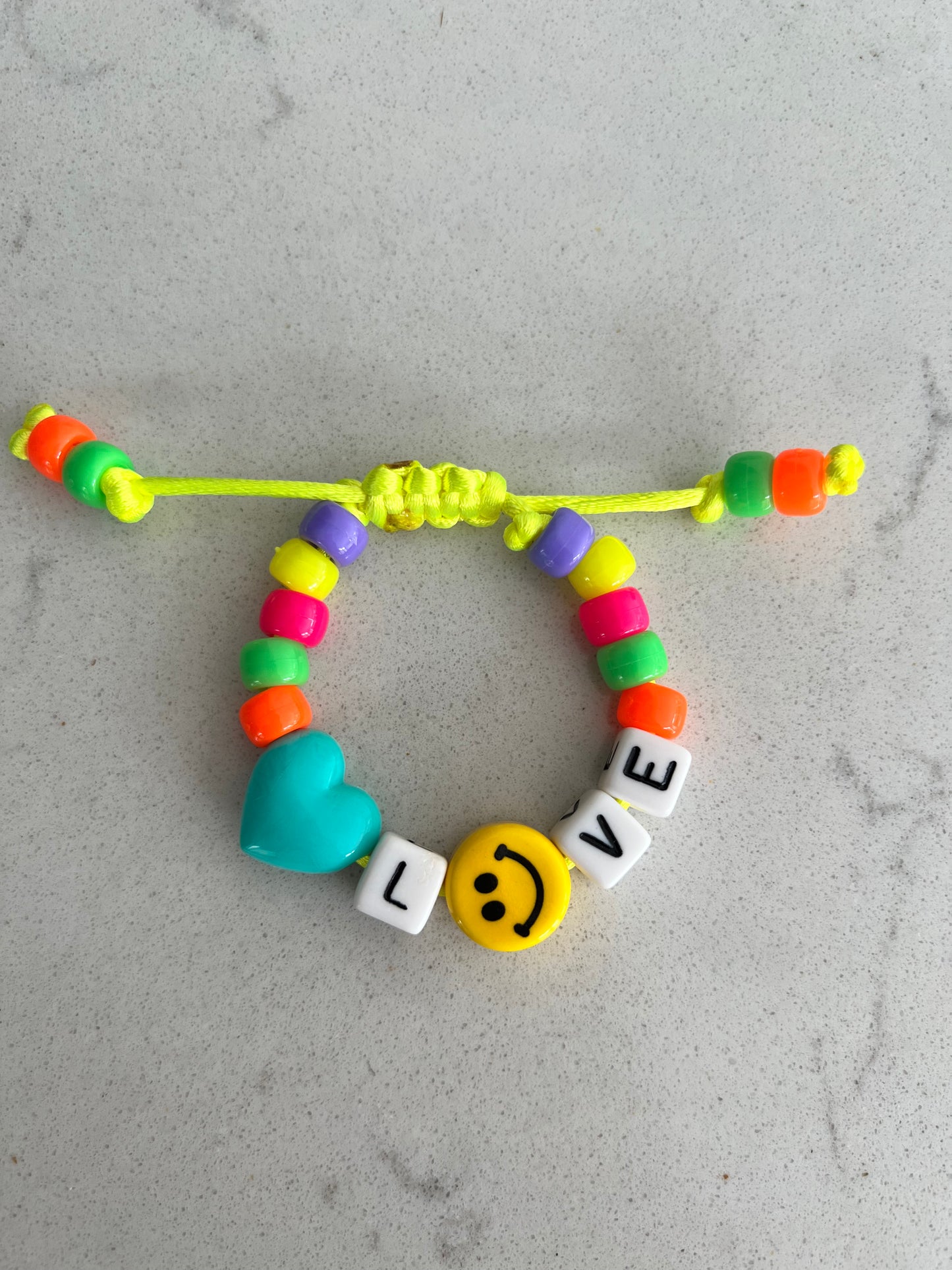 LOVE Macrame Bracelet