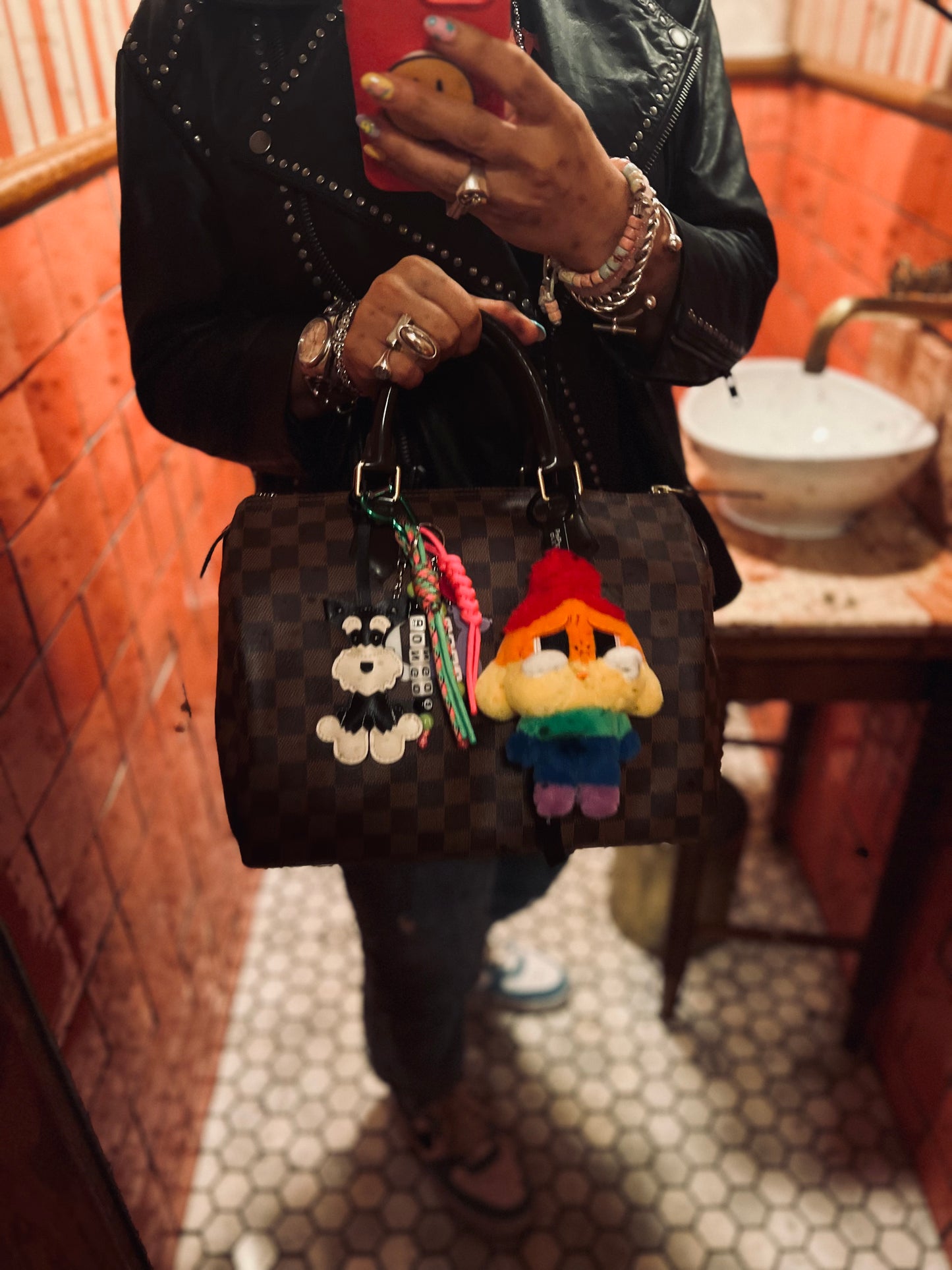 Black Schnauzer Bag Charm