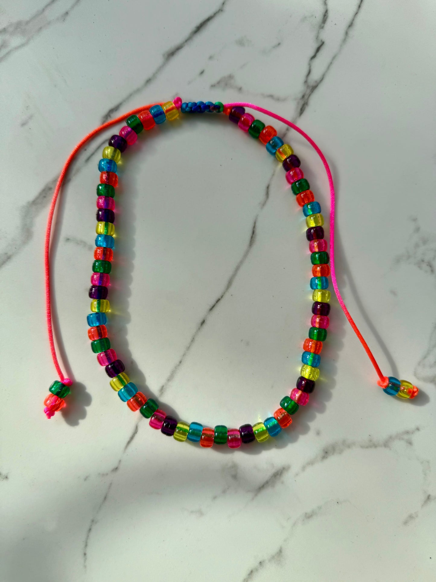 Jelly Beaded Necklace