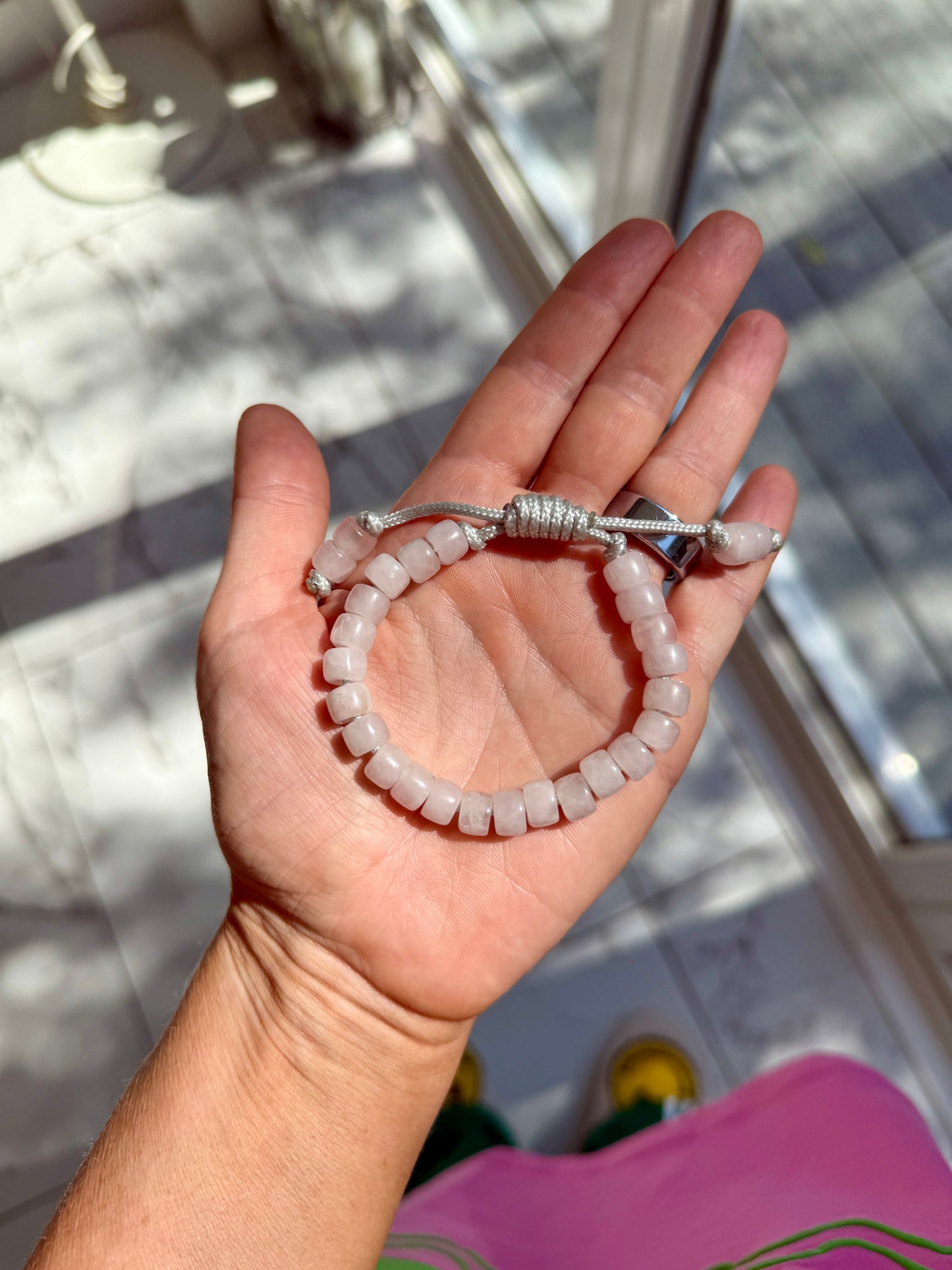 Rose Quartz Gemstone Bracelet