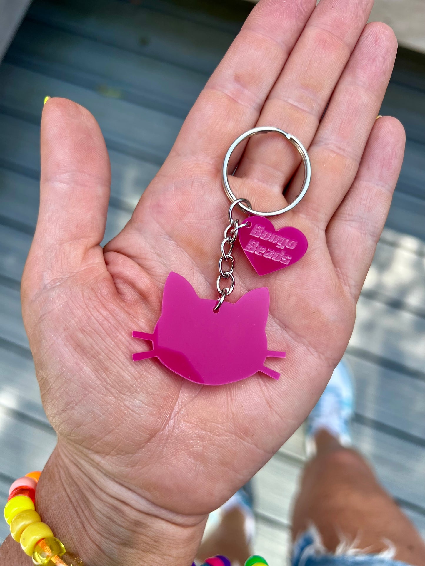 Cat Key Ring