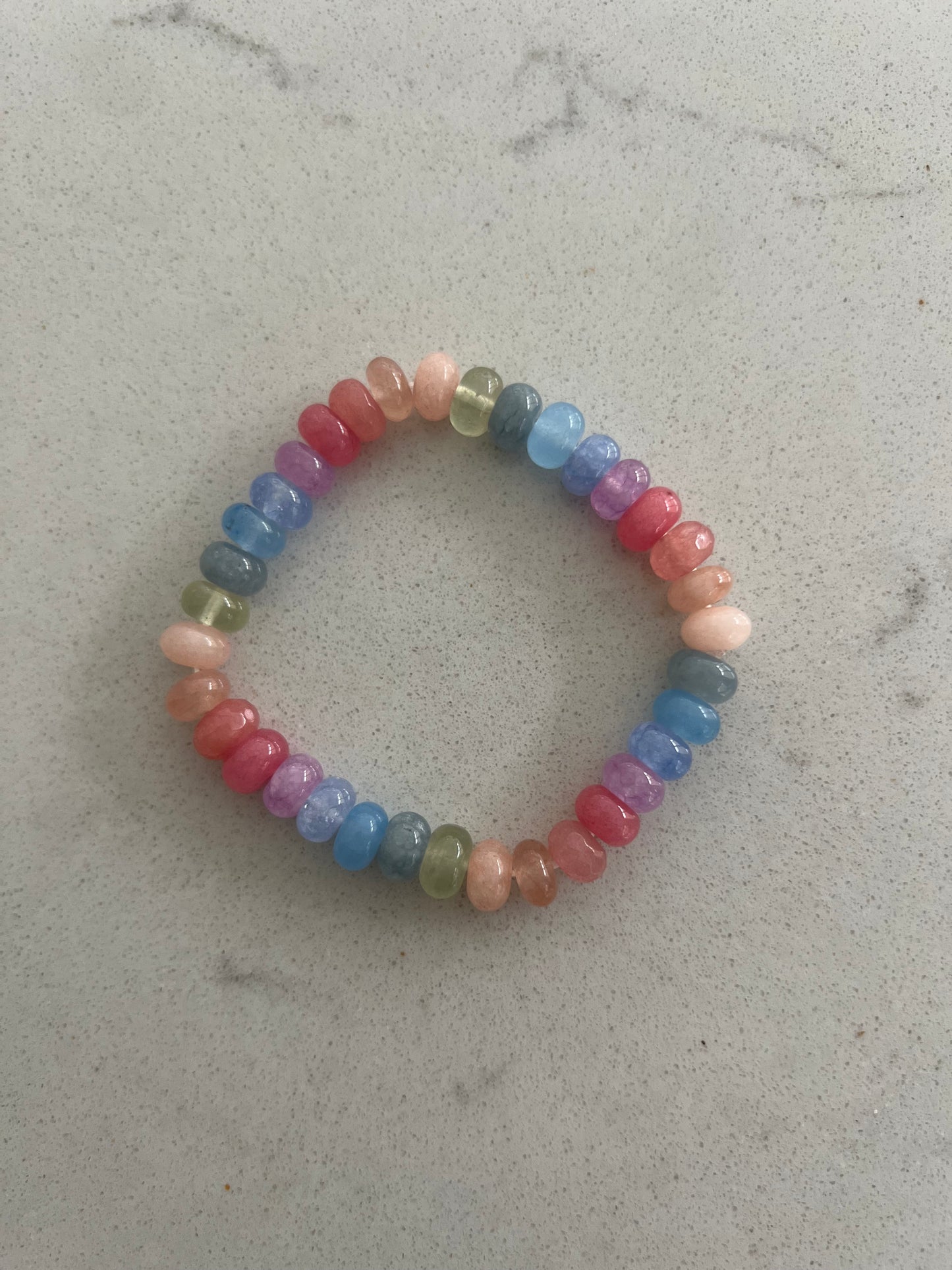 Stretchy Gemstone Bracelet