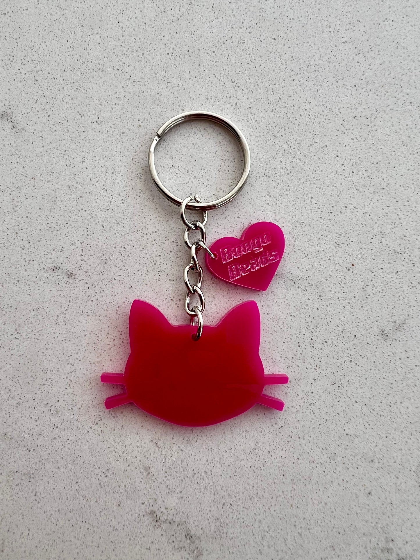 Cat Key Ring
