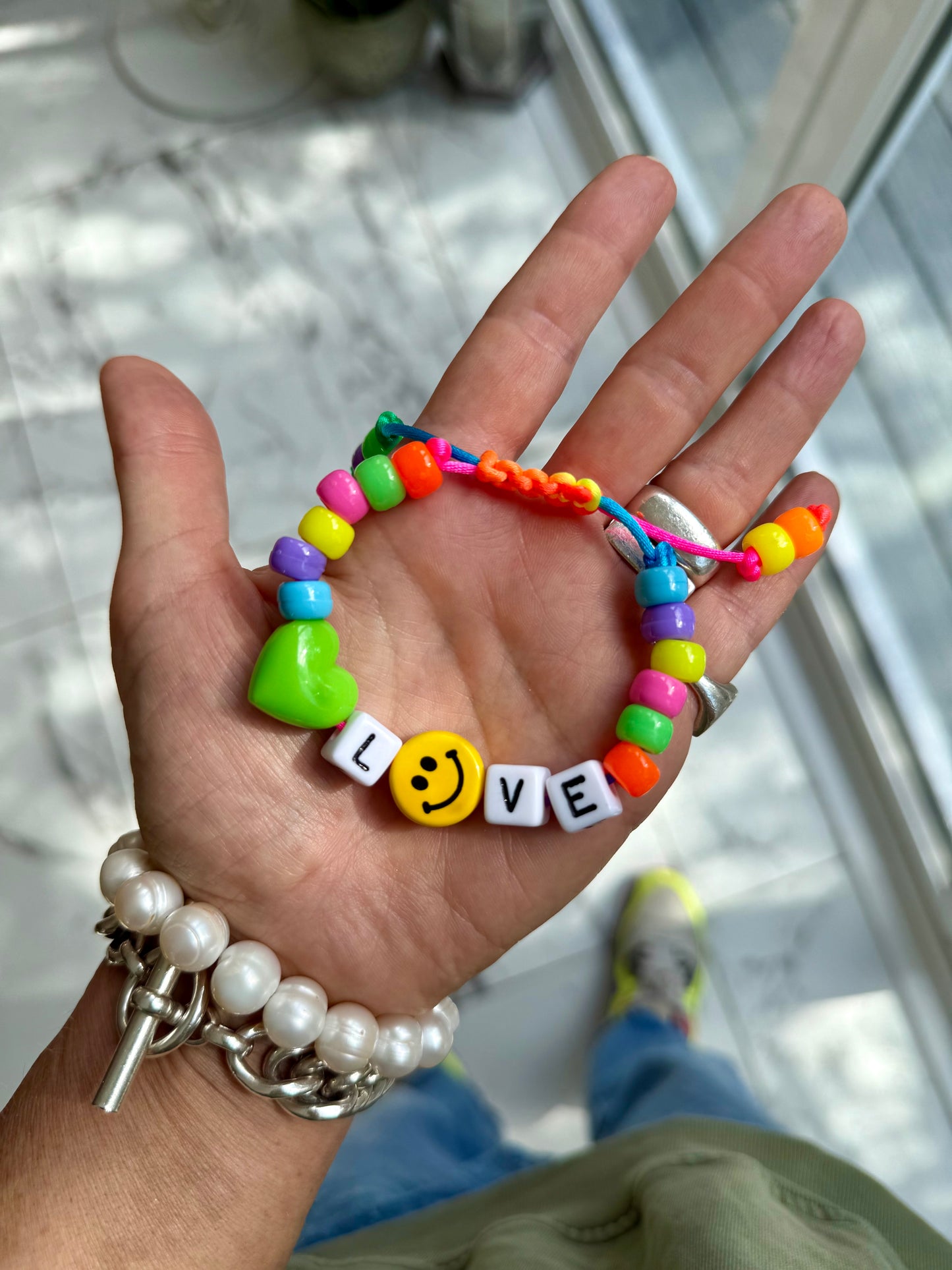 LOVE Macrame Bracelet 2.0