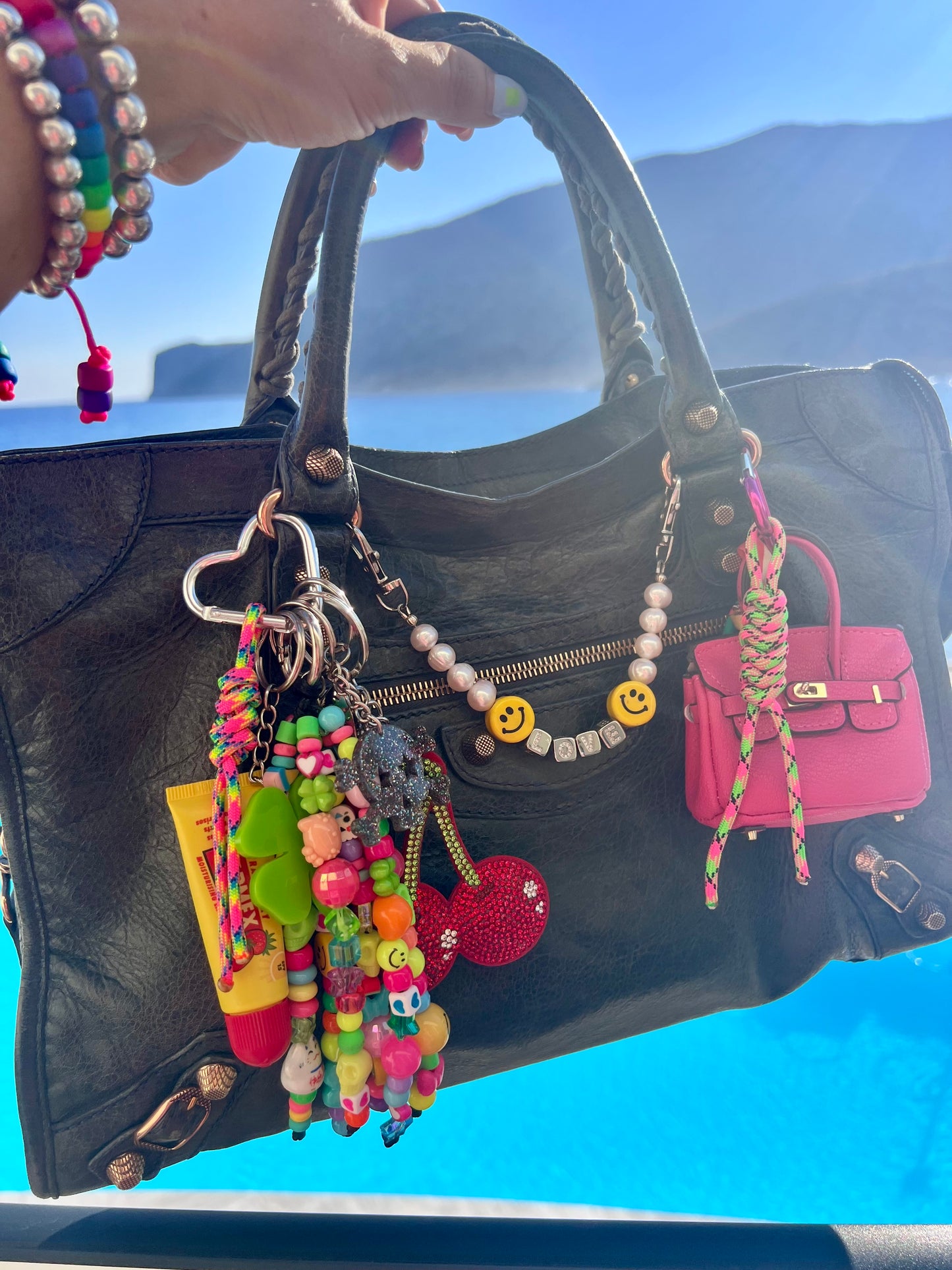 Smiley LOVE Bag Charm