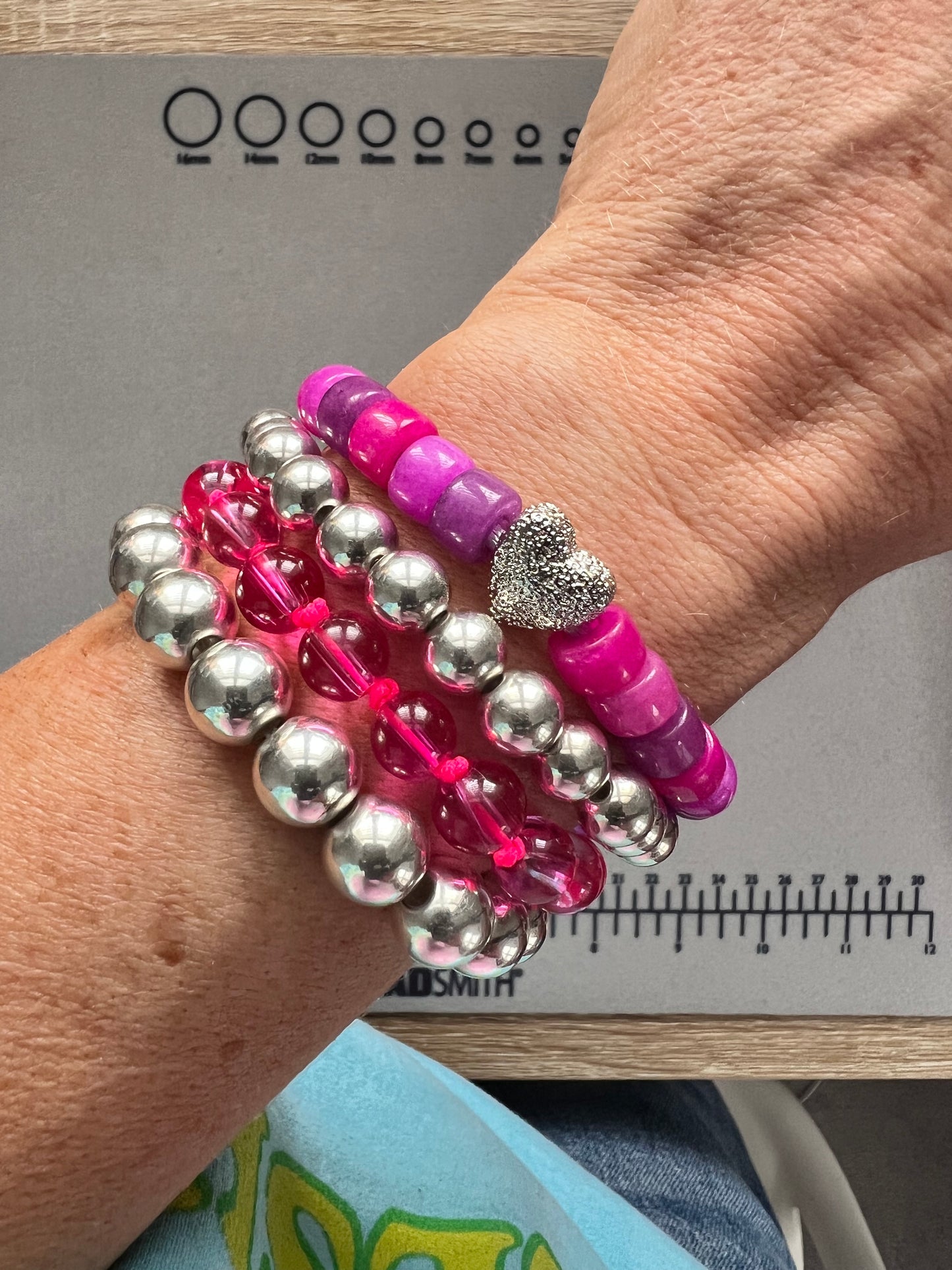 Pink Forte Gemstone Bracelet 💘