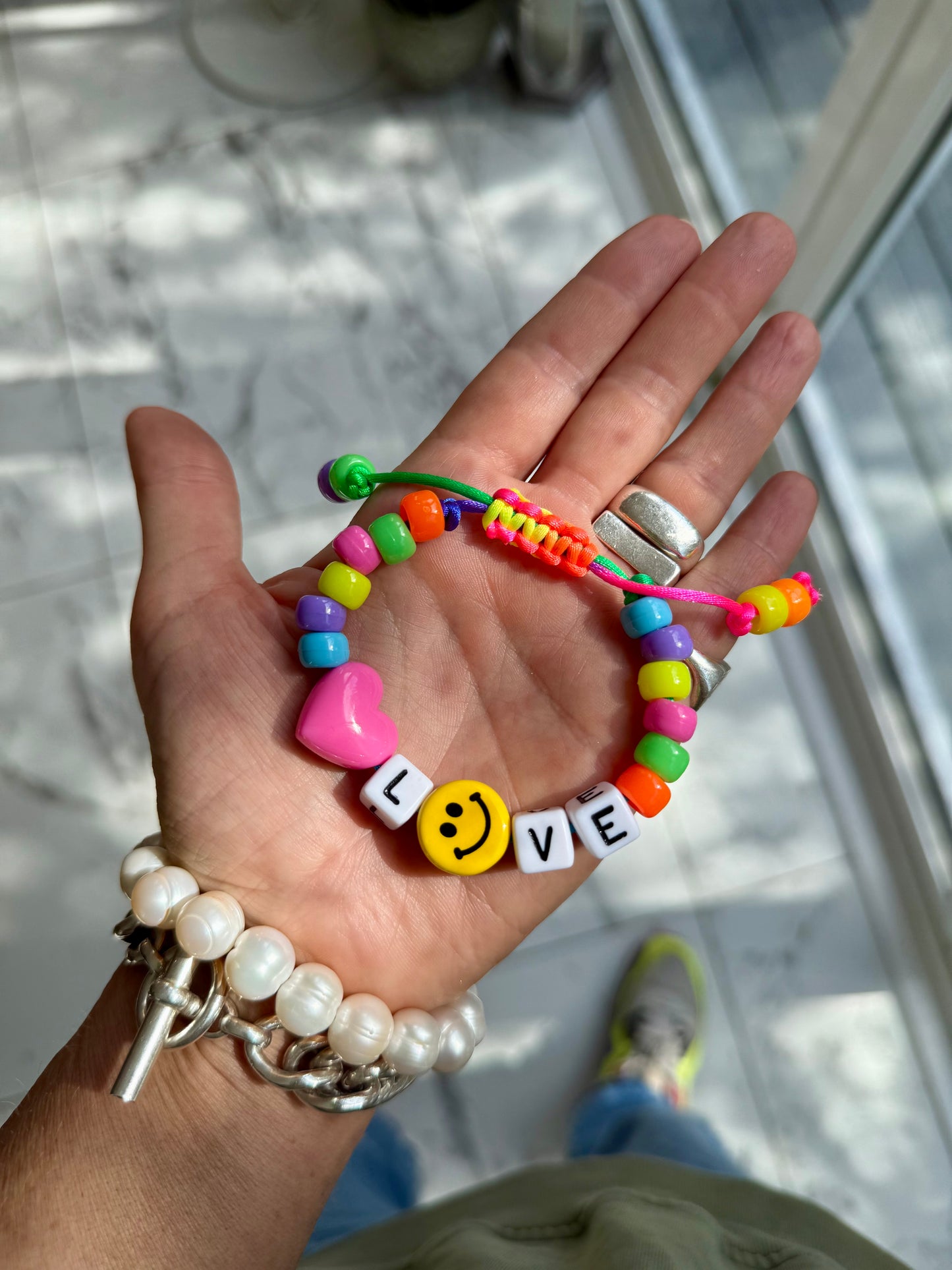 LOVE Macrame Bracelet 2.0
