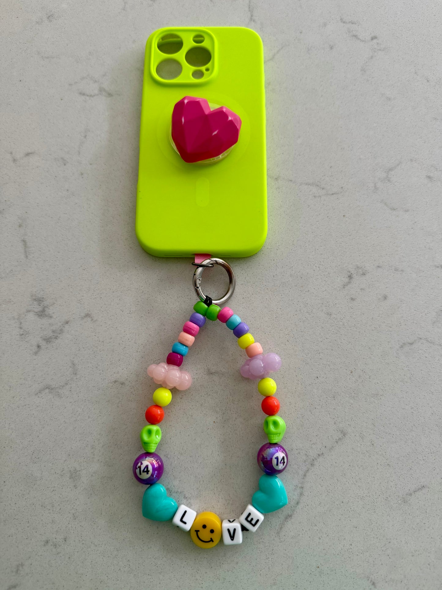 LOVE Phone Charm