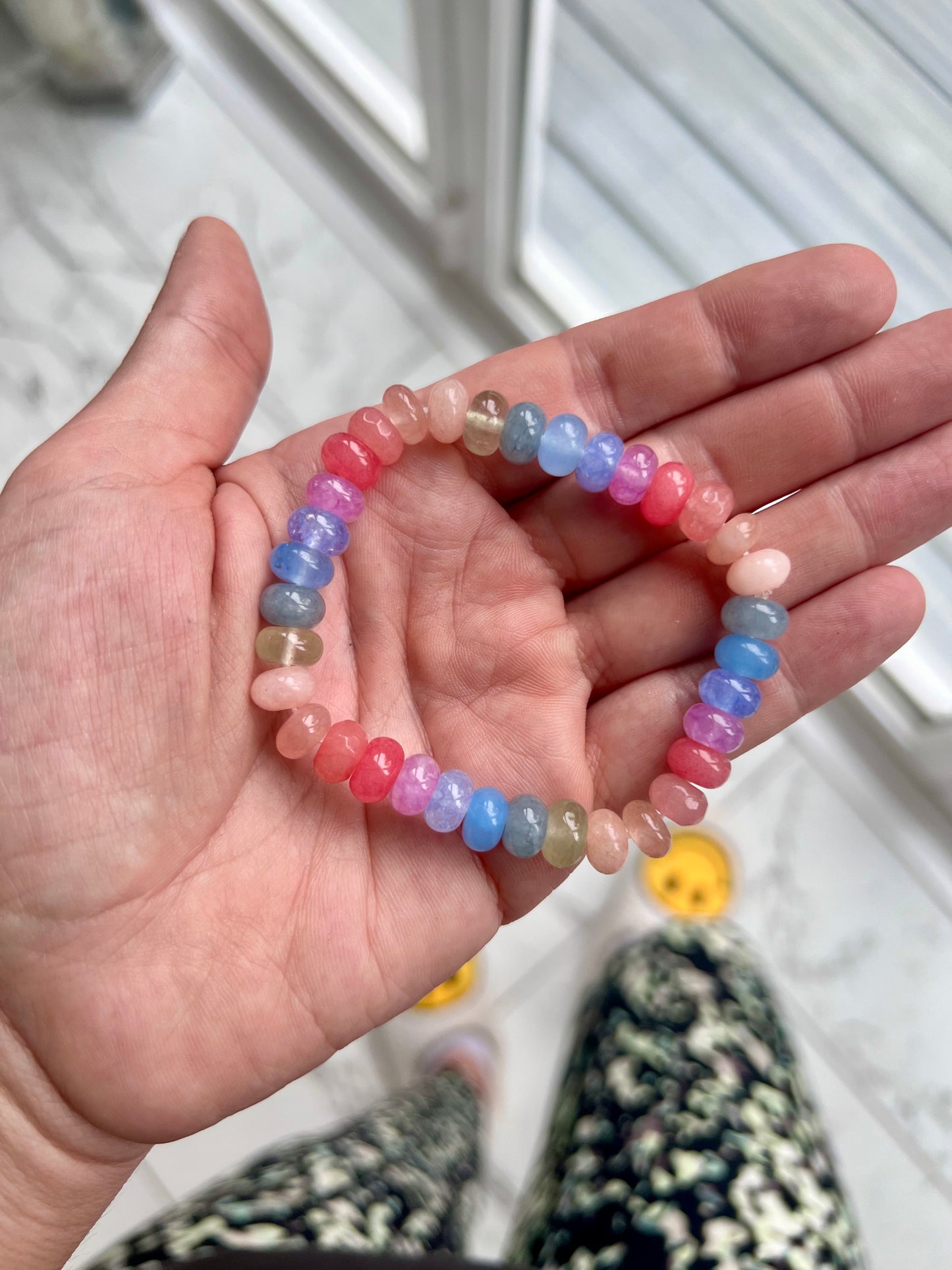 Stretchy Gemstone Bracelet