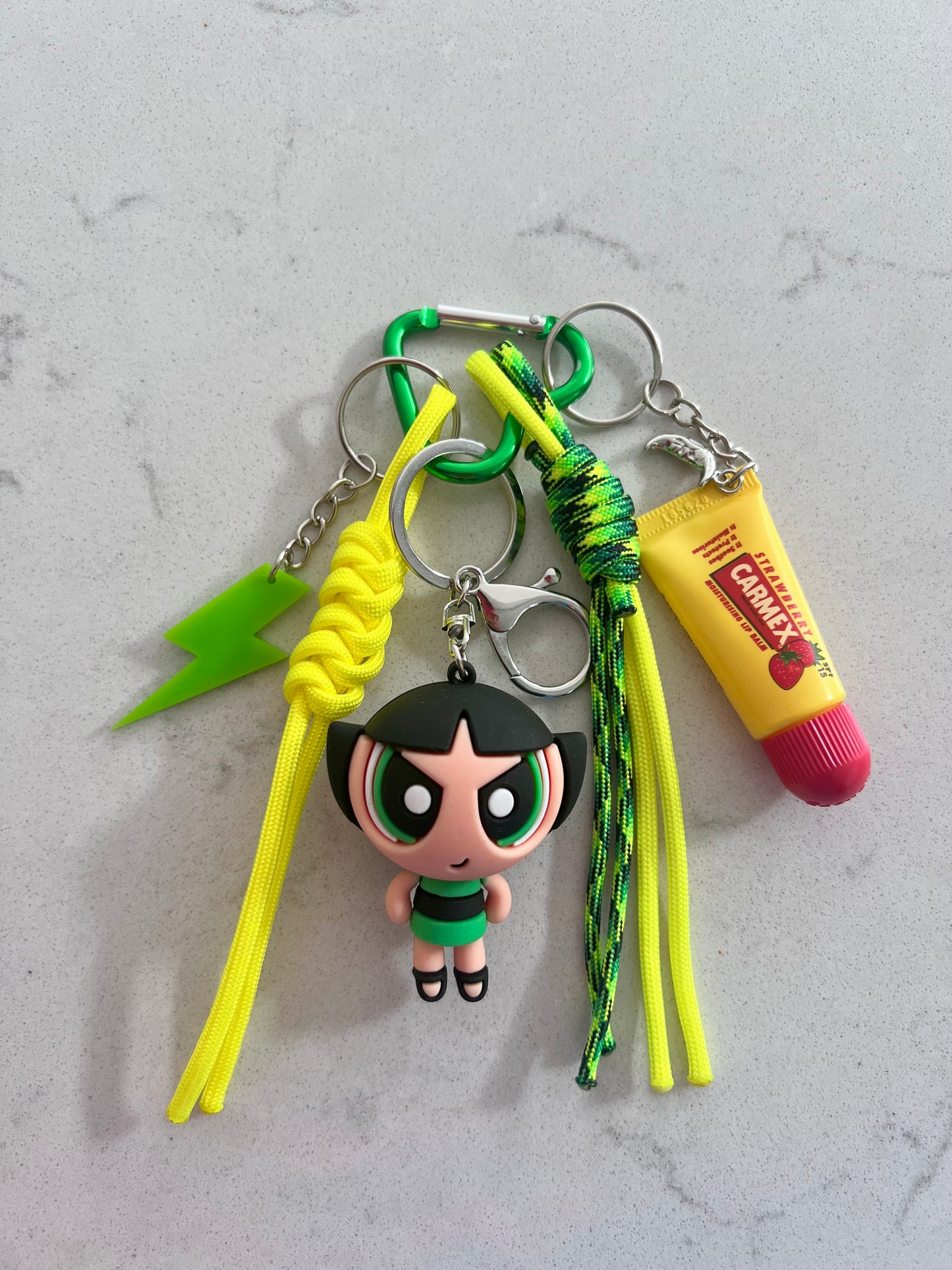Girl Power Buttercup Bag Charm