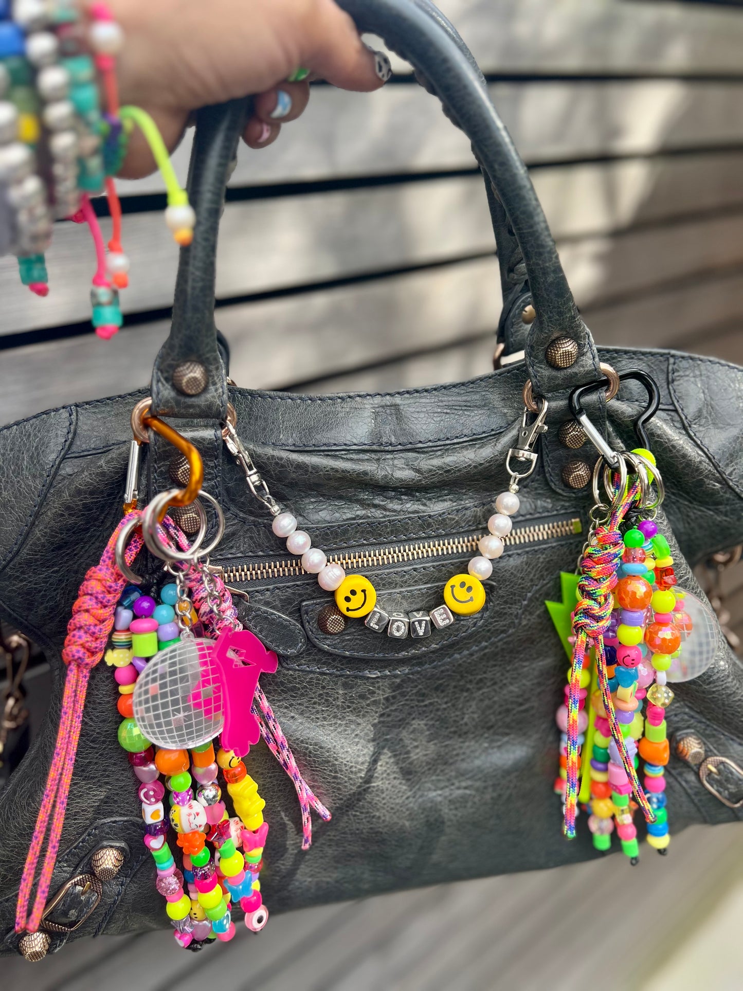 Smiley LOVE Bag Charm