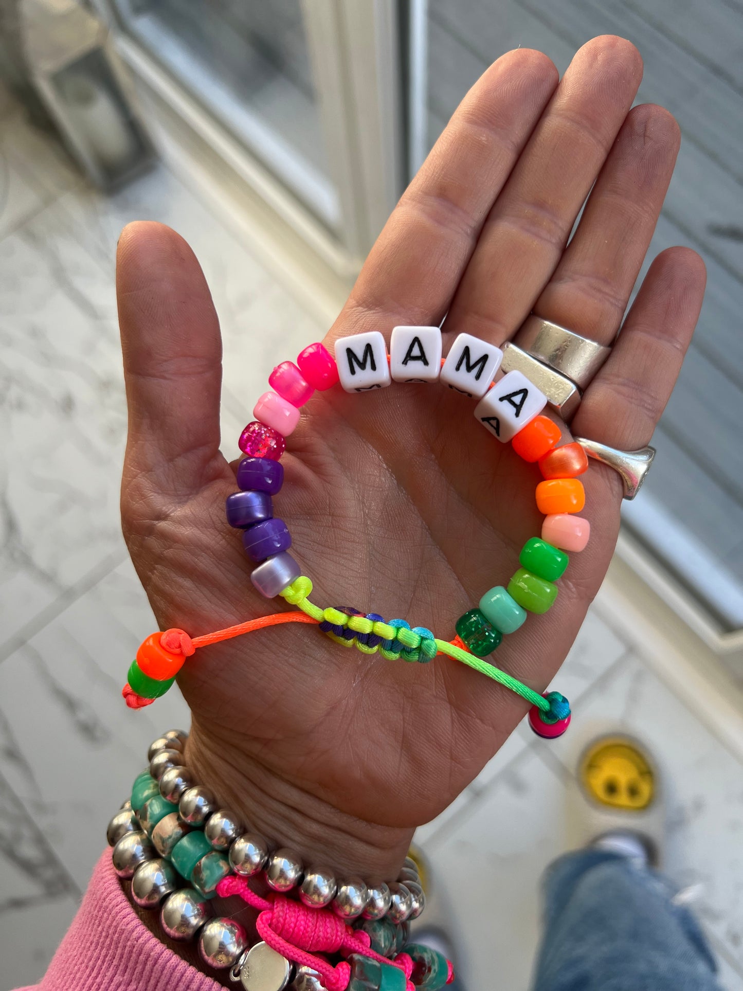 MAMA Rainbow Bracelet