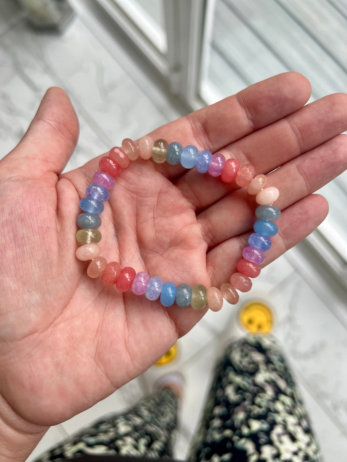 Stretchy Gemstone Bracelet