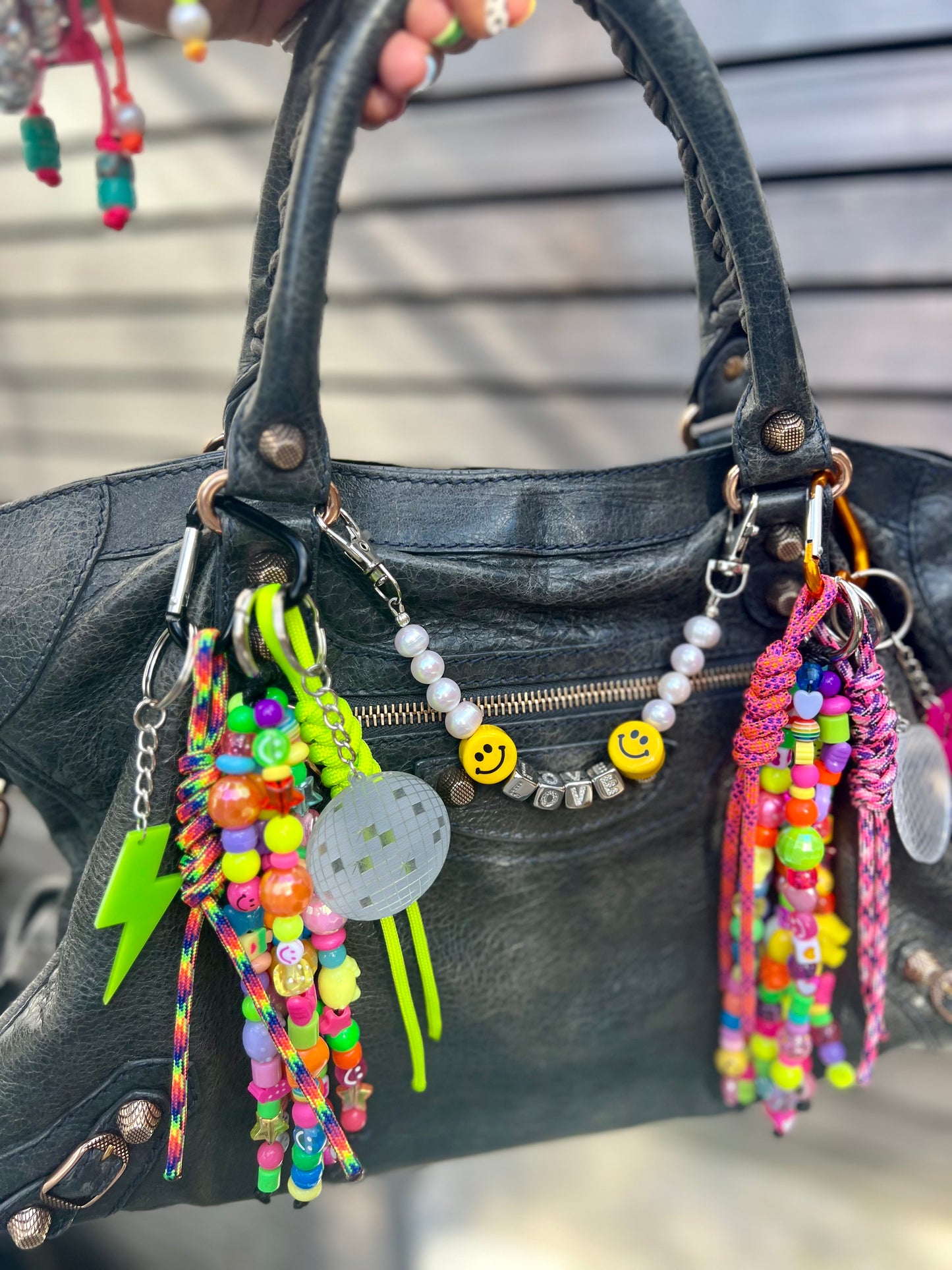 Smiley LOVE Bag Charm