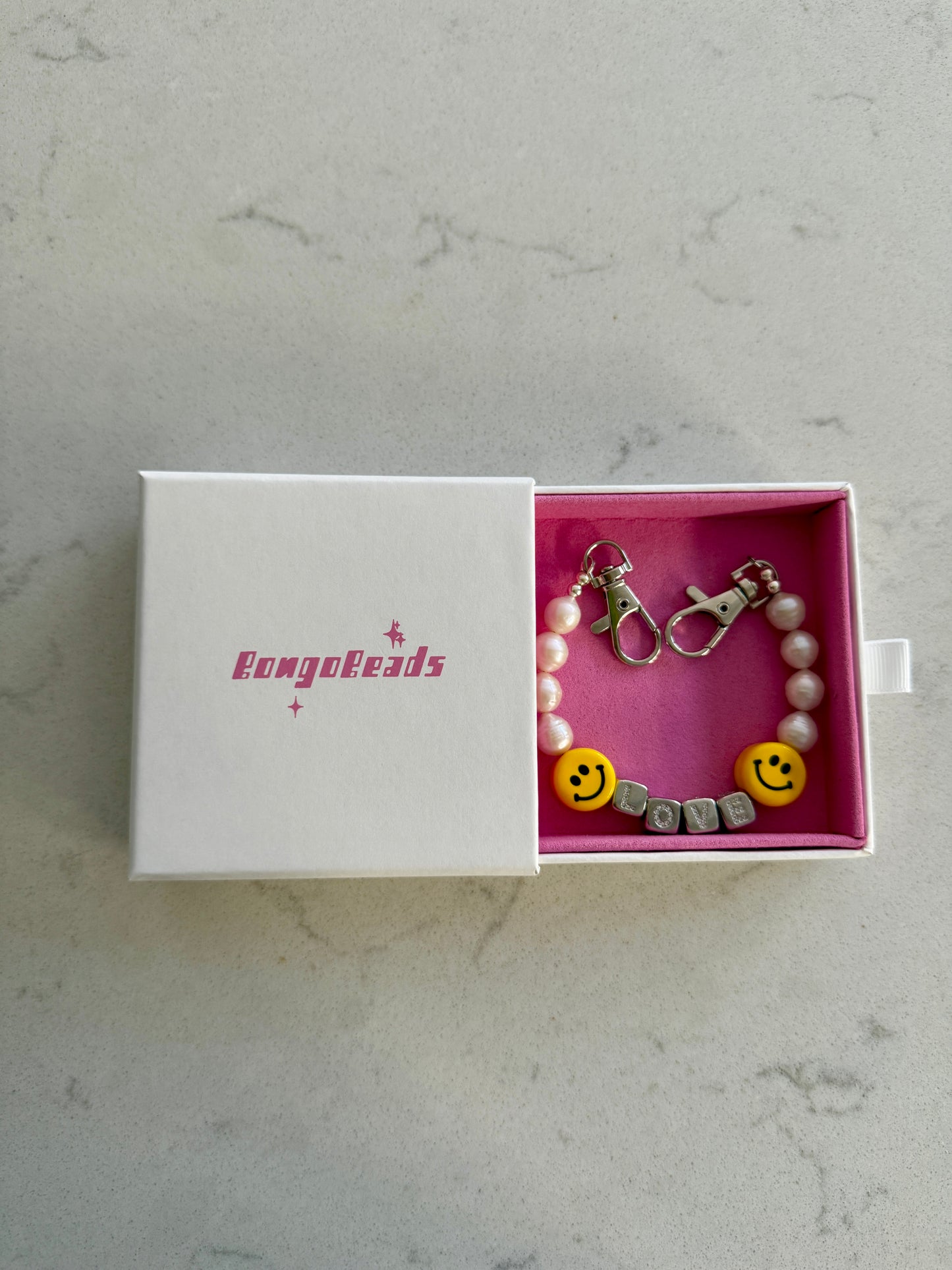 Smiley LOVE Bag Charm