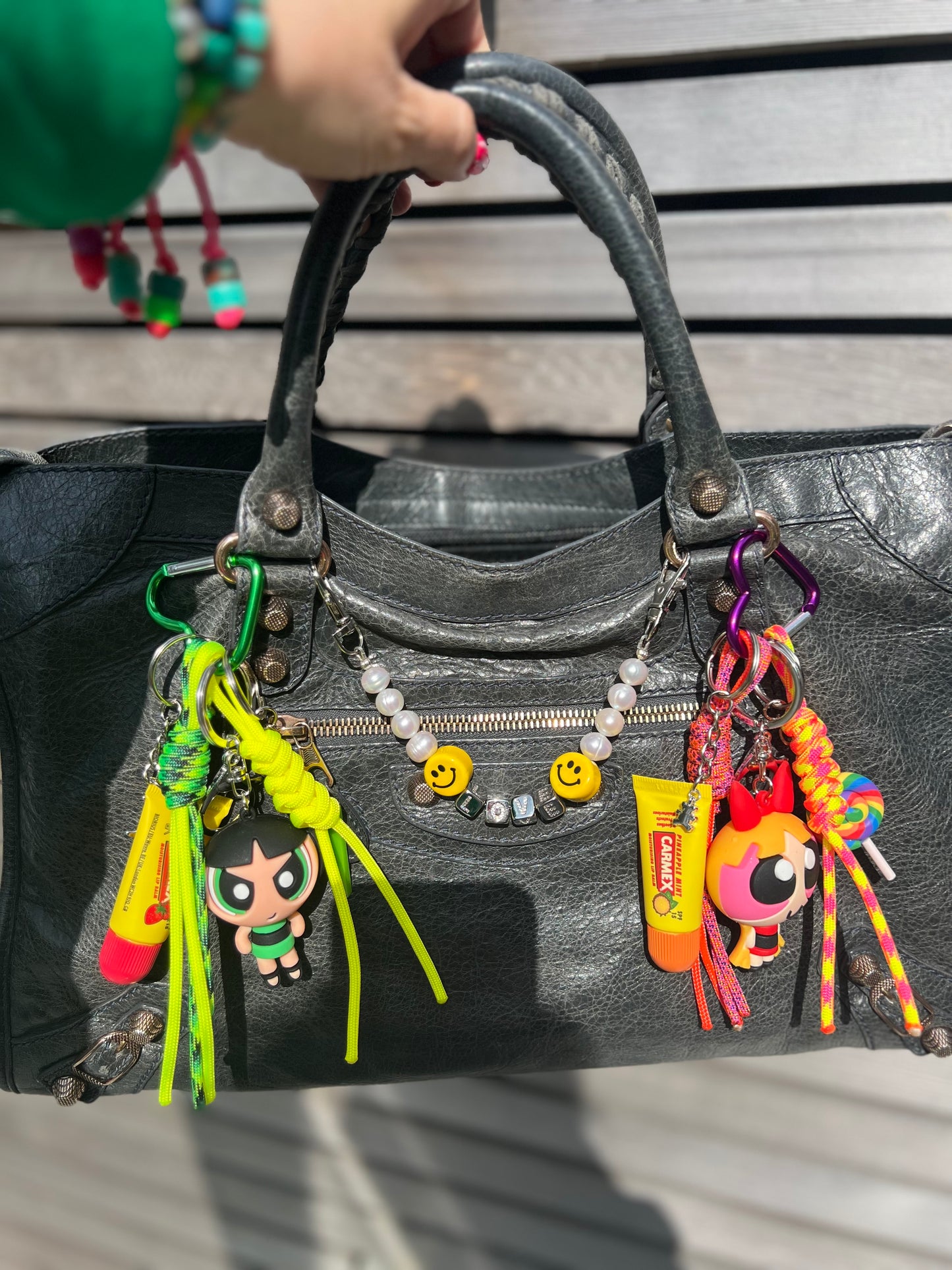 Smiley LOVE Bag Charm