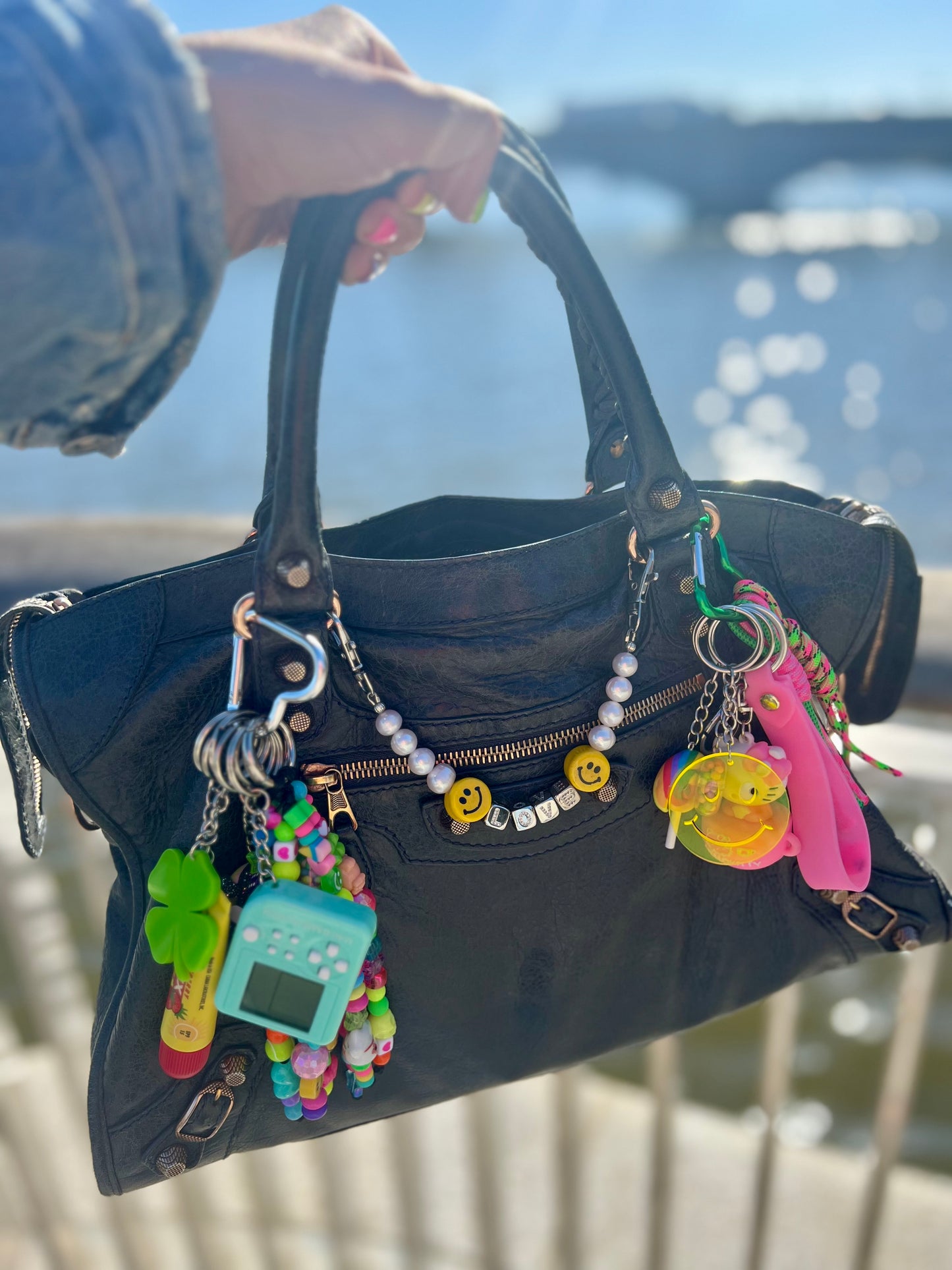 Smiley LOVE Bag Charm