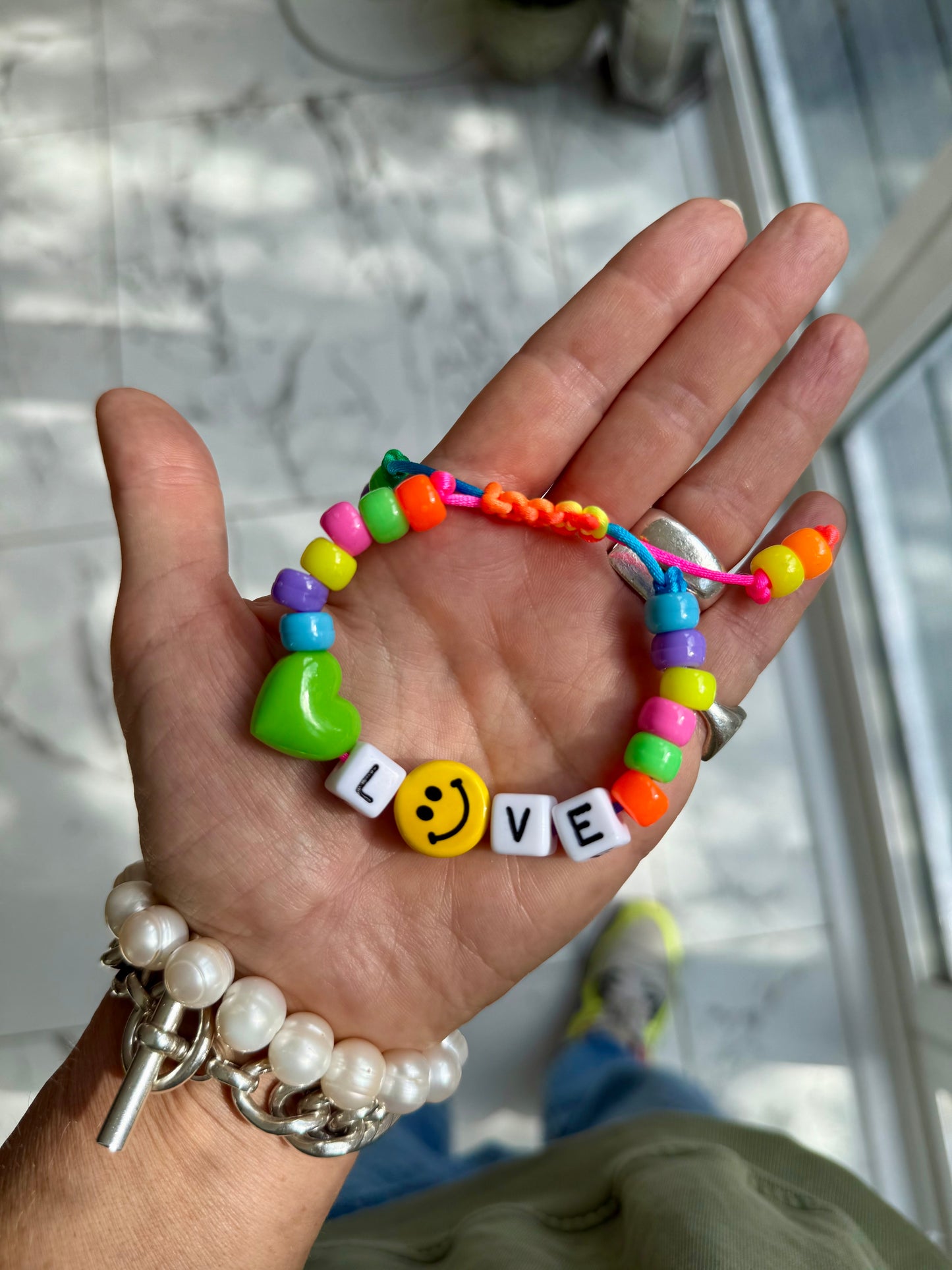 LOVE Macrame Bracelet 2.0