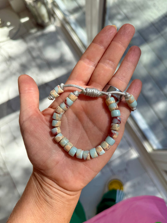 Marble Gemstone Bracelet