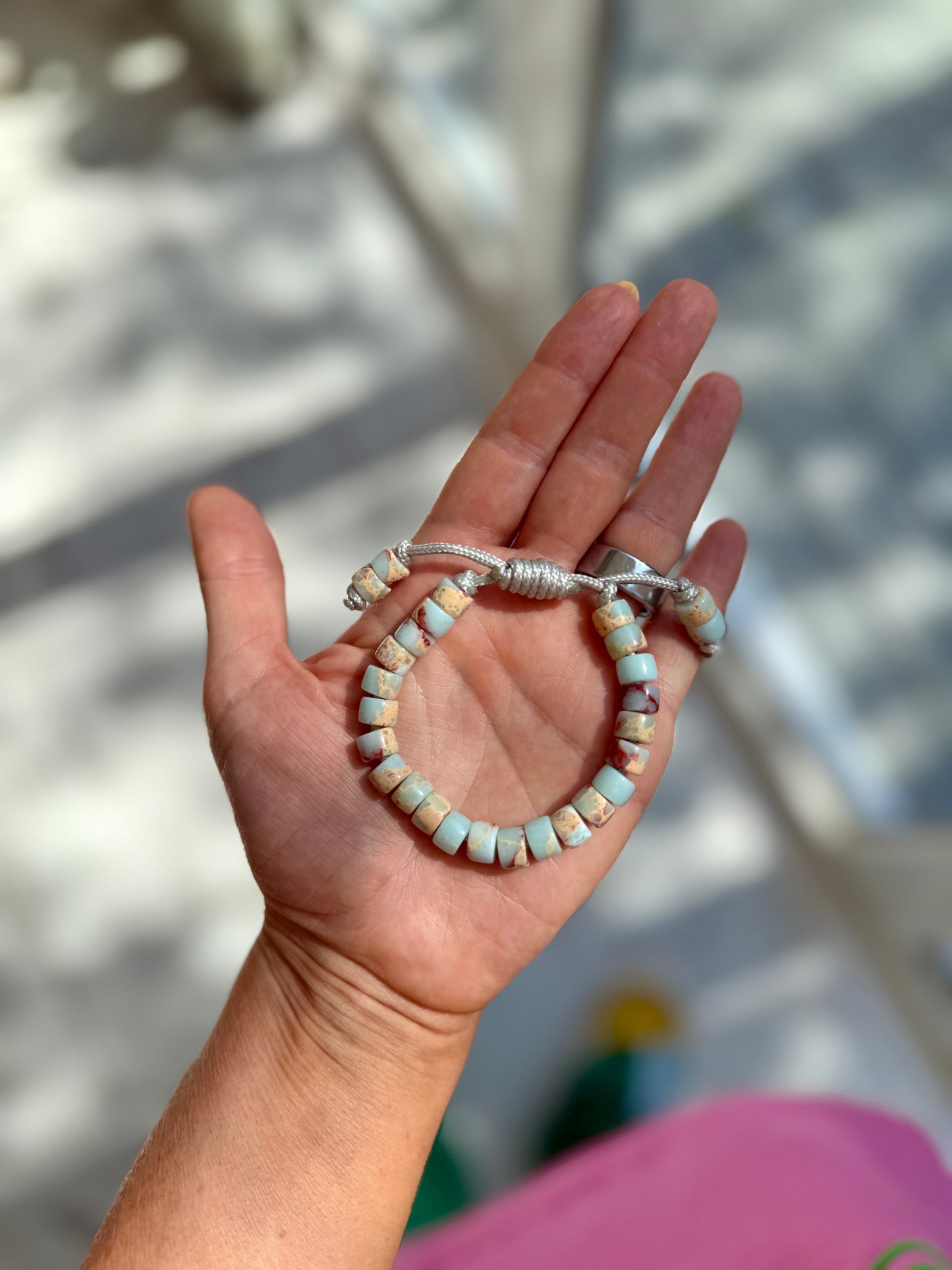 Marble Gemstone Bracelet