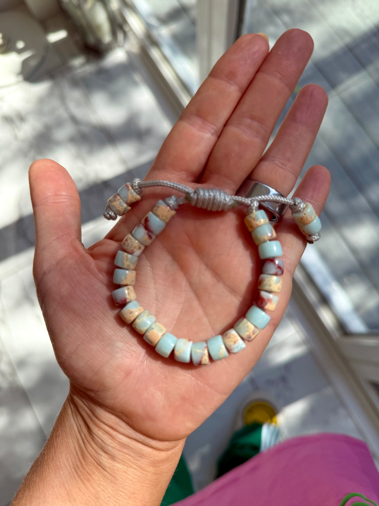 Marble Gemstone Bracelet