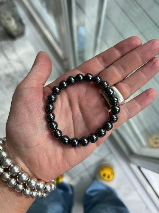 Hematite Dark Grey Bracelet