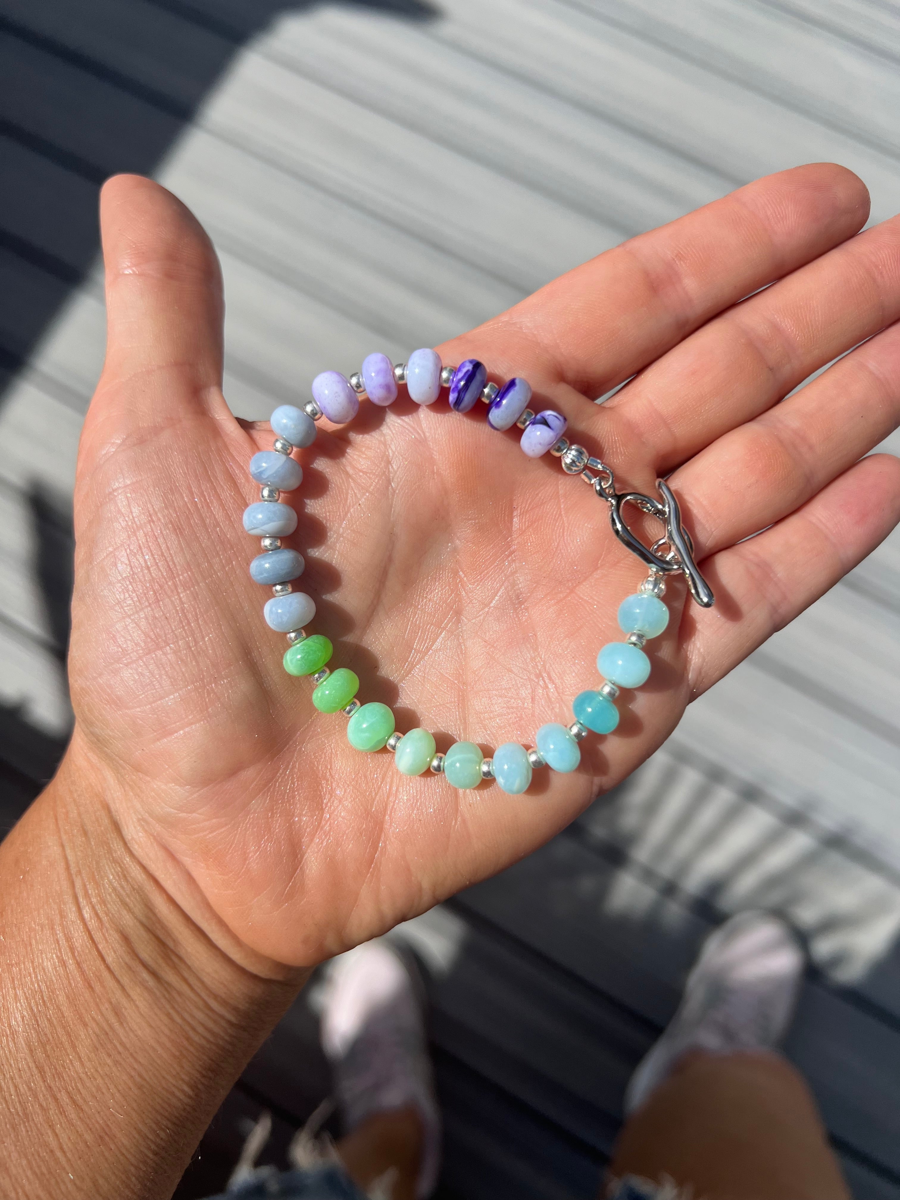 Ombré Opal Bracelet – Bongo Beads