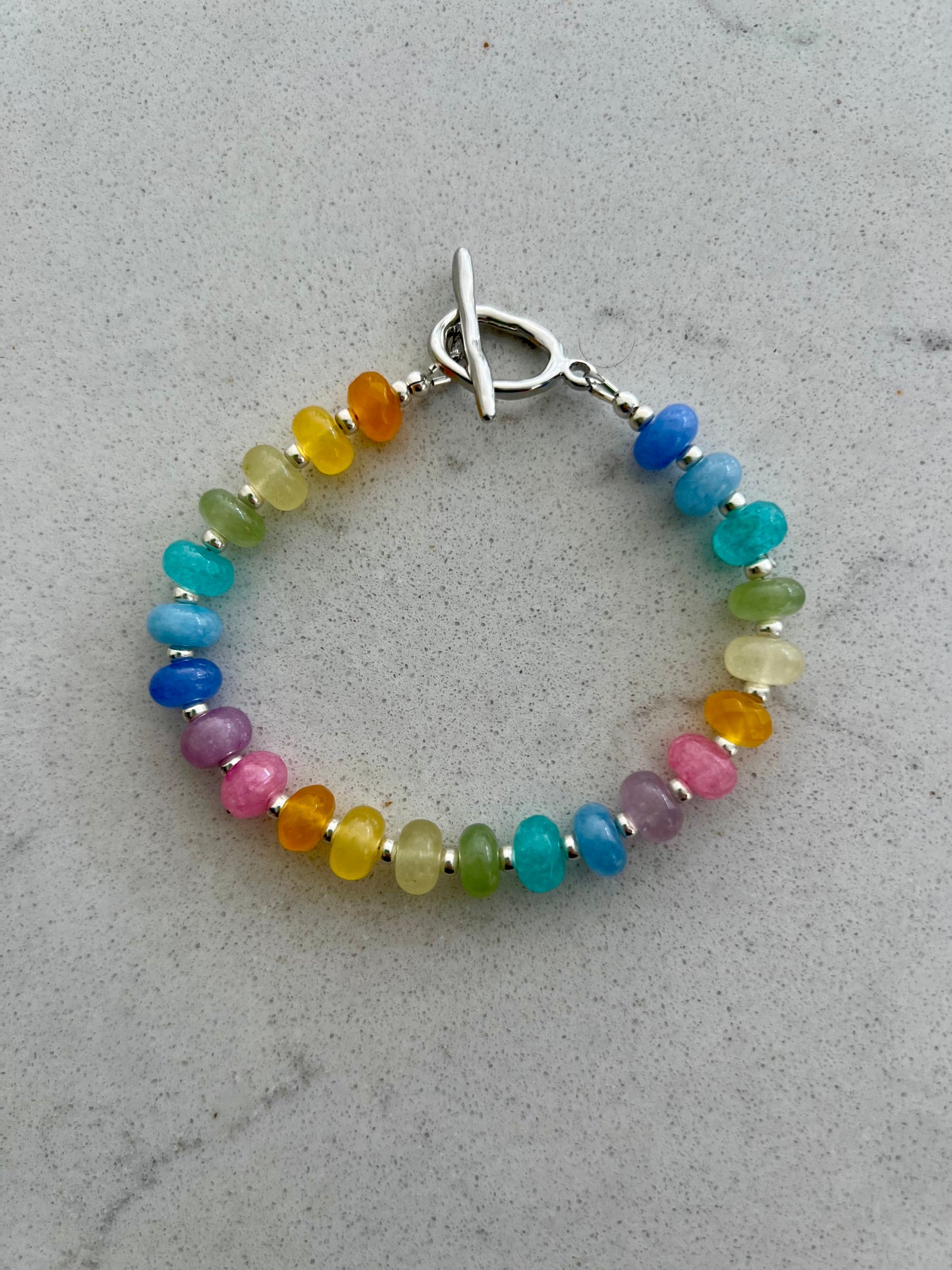 Pastel Gemstone Bracelet