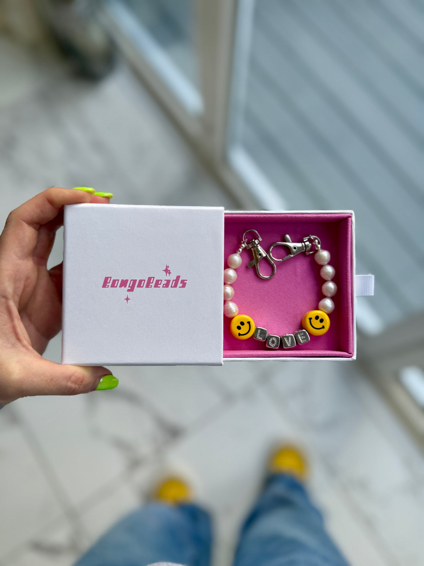 Smiley LOVE Bag Charm